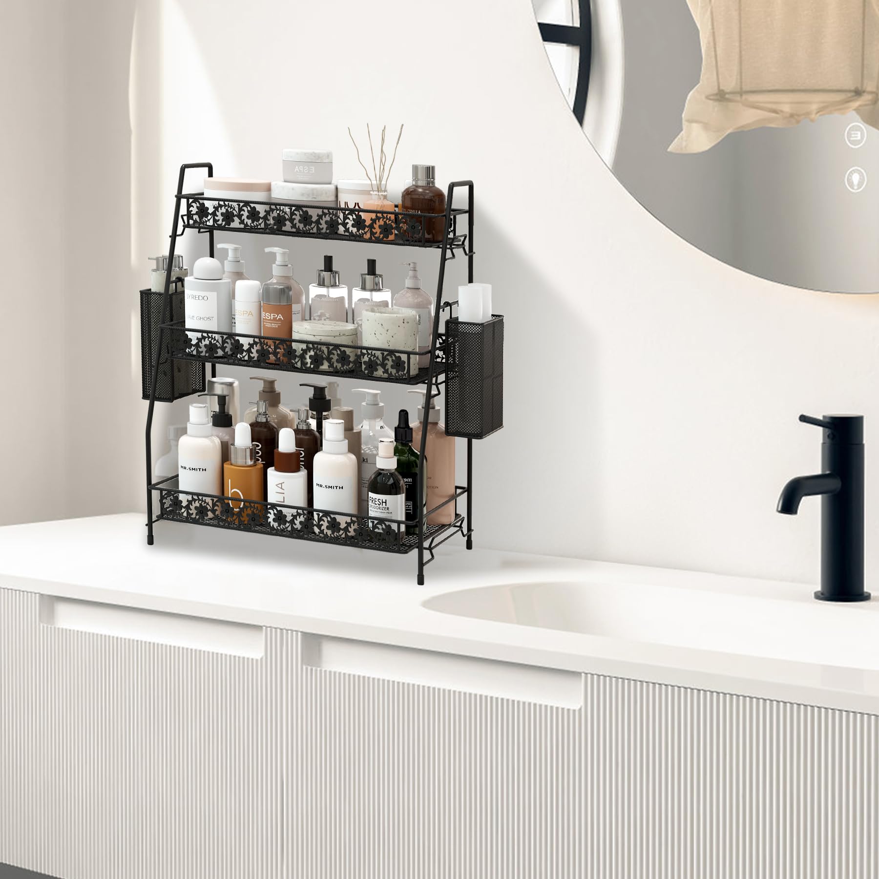3 Tier Shelf Storage Rack Organizer for Countertop Spice Racks