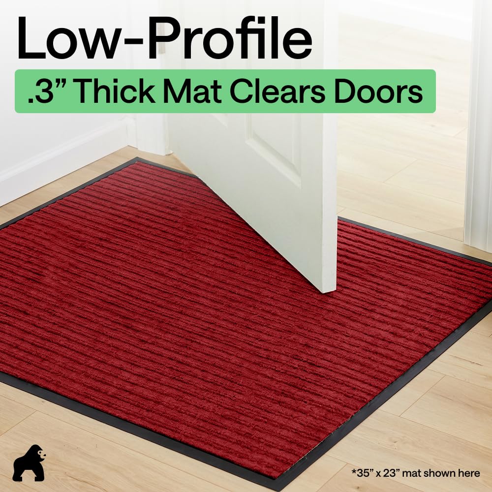 Waterproof Traffic Guard Door Mat (9.81 Sq Ft)