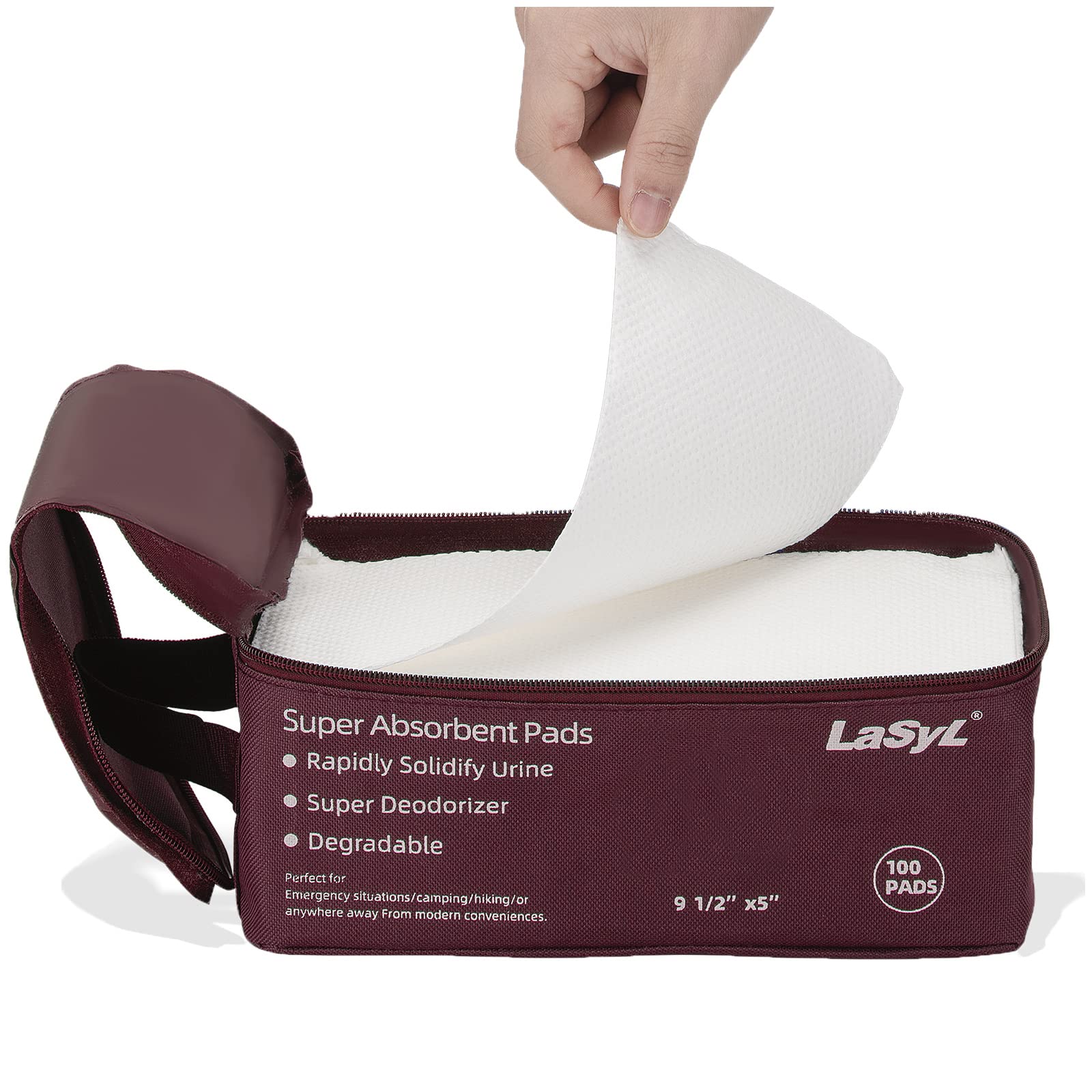 Super Absorbent Commode Pads (100 Count)