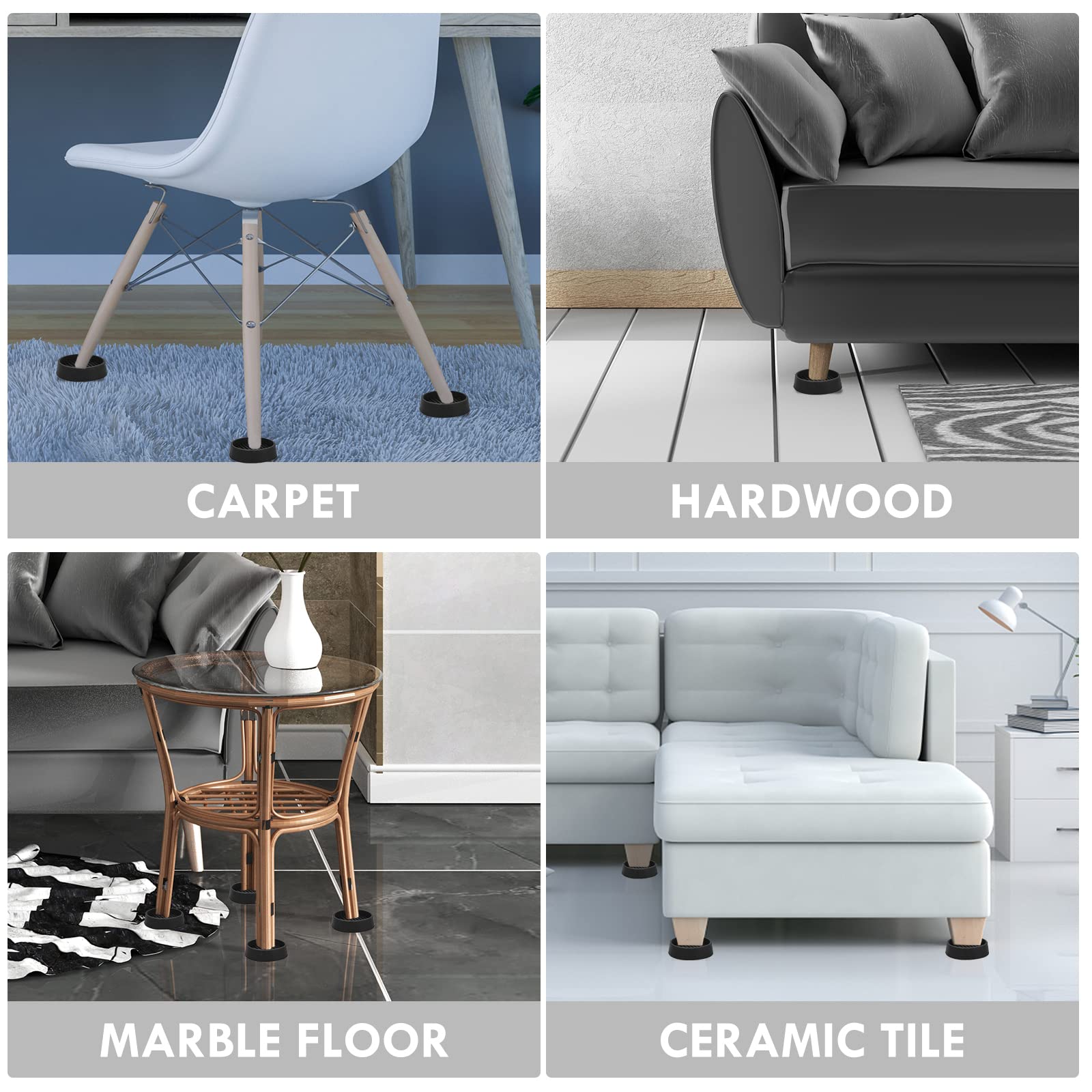Furniture Coasters (12 Count)