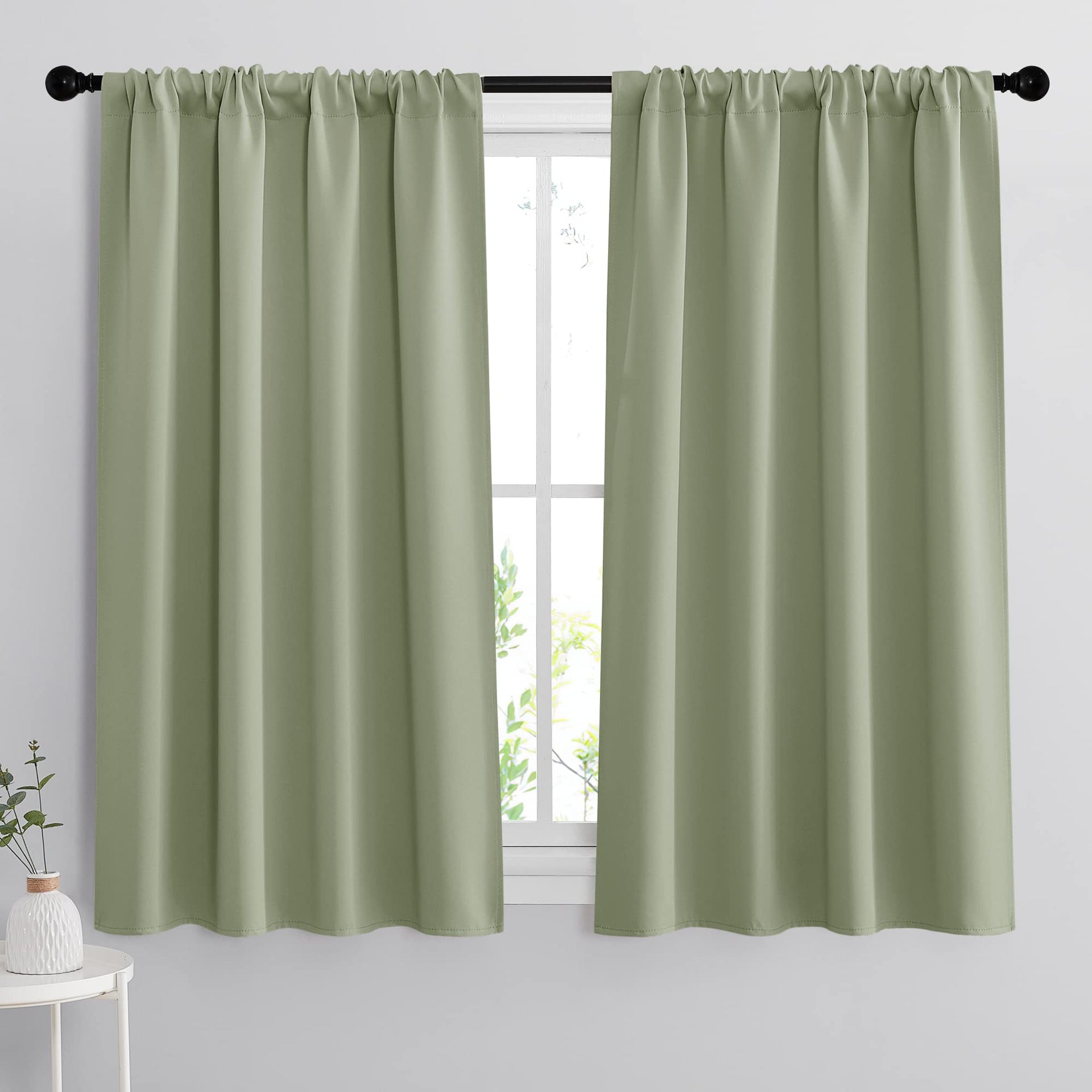 54 inch Blackout Curtains for Living Room Bedroom