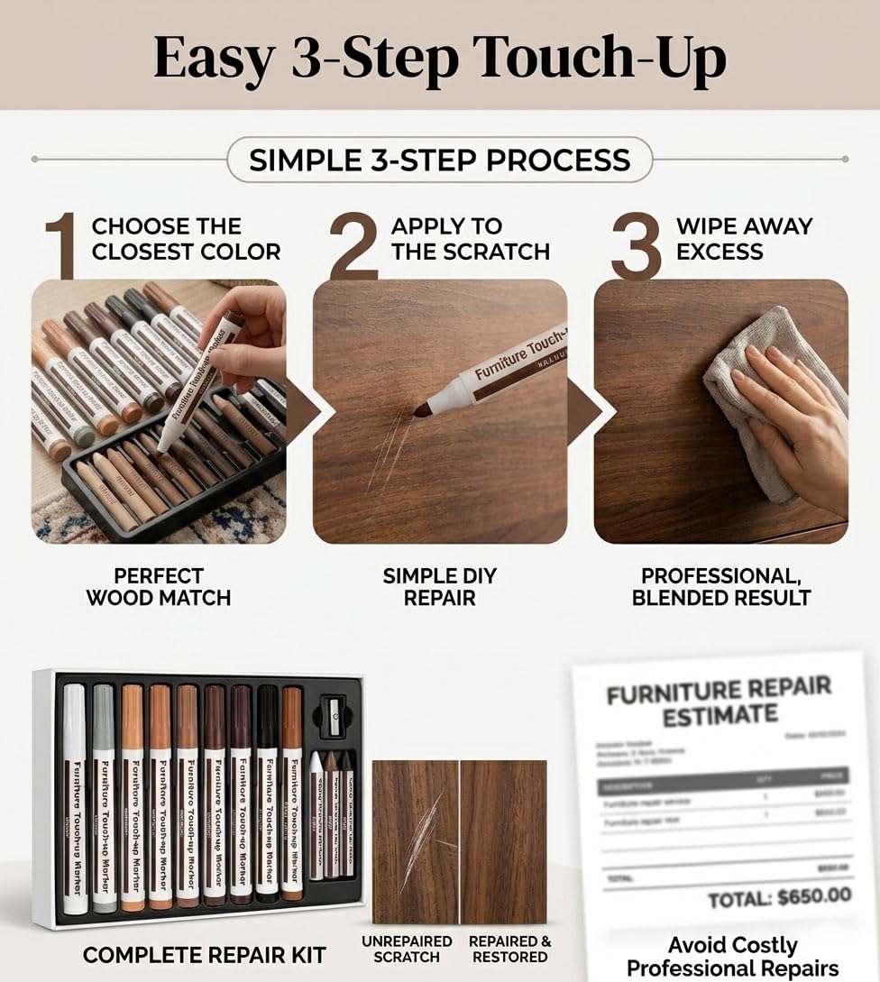 Furniture Markers Touch Up Kit (21 Count)