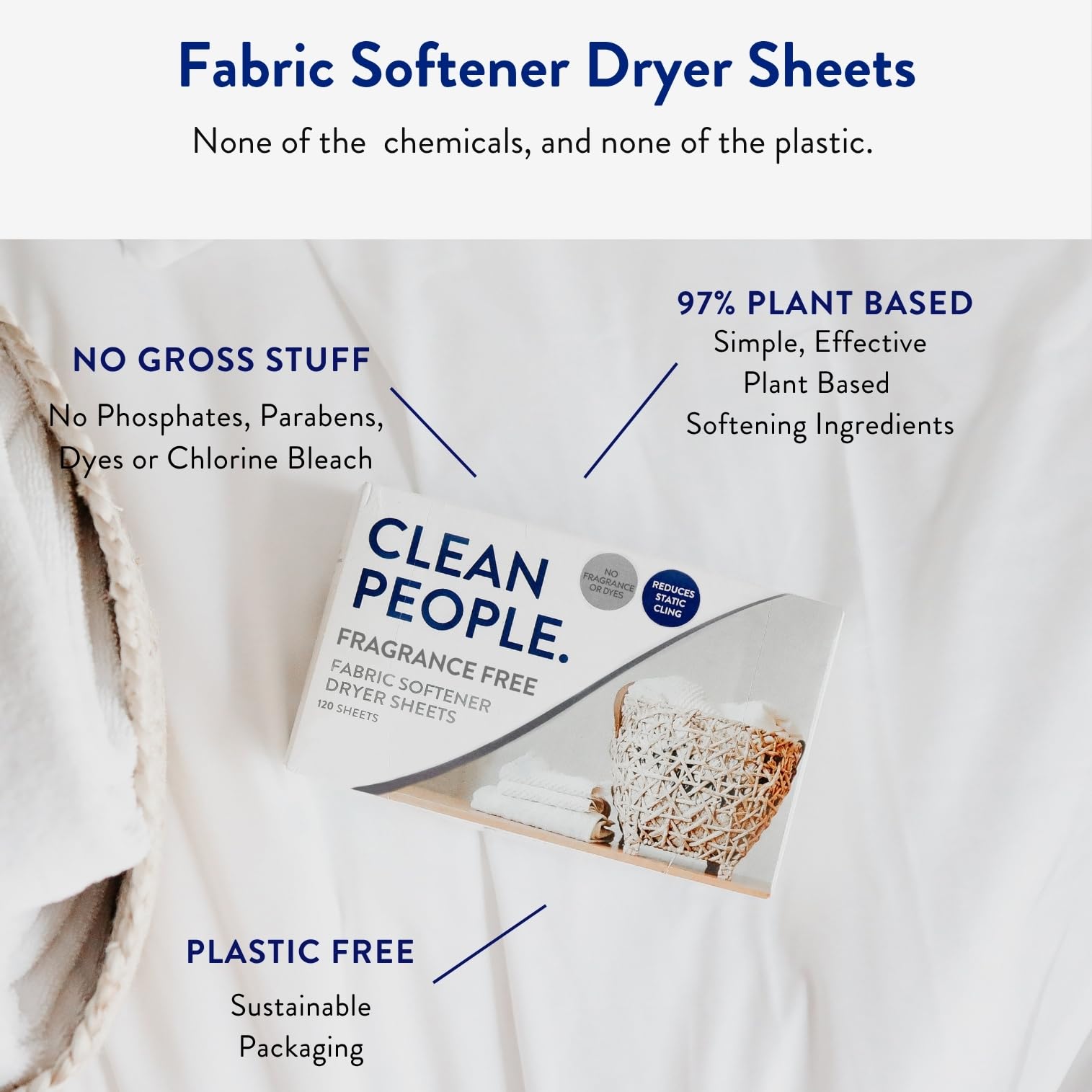 Fabric Softener Sheets (120 Count)