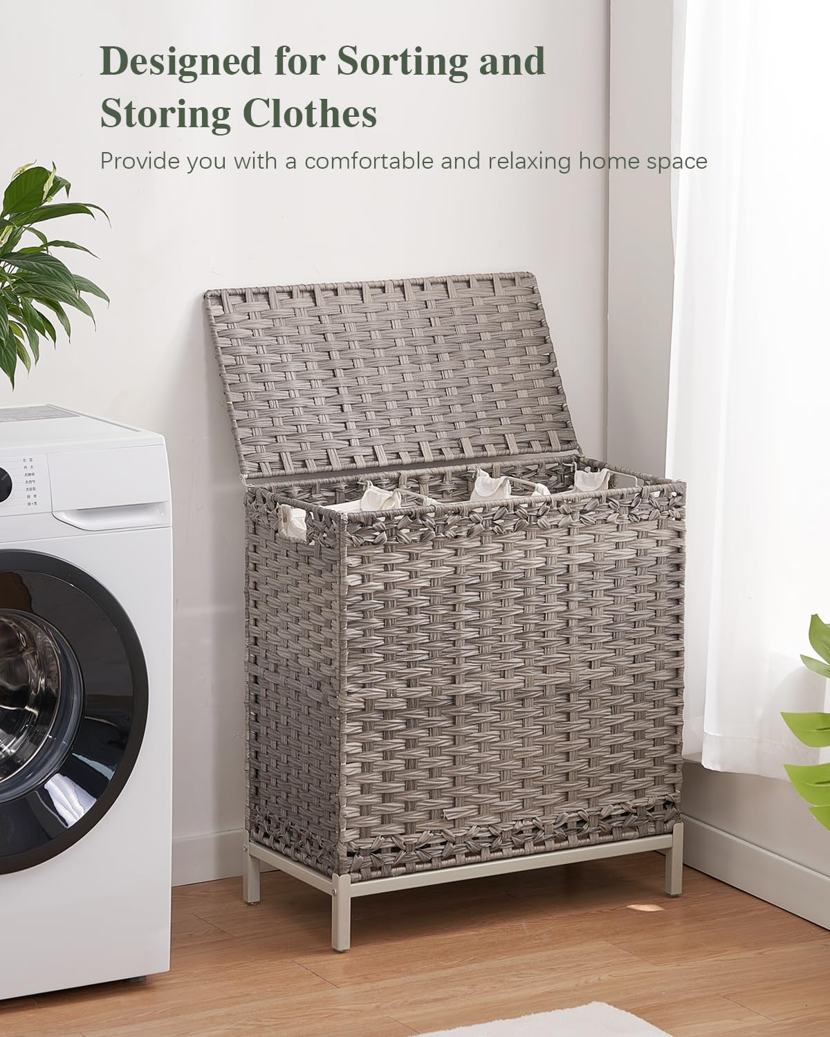 Laundry Hamper with Lid