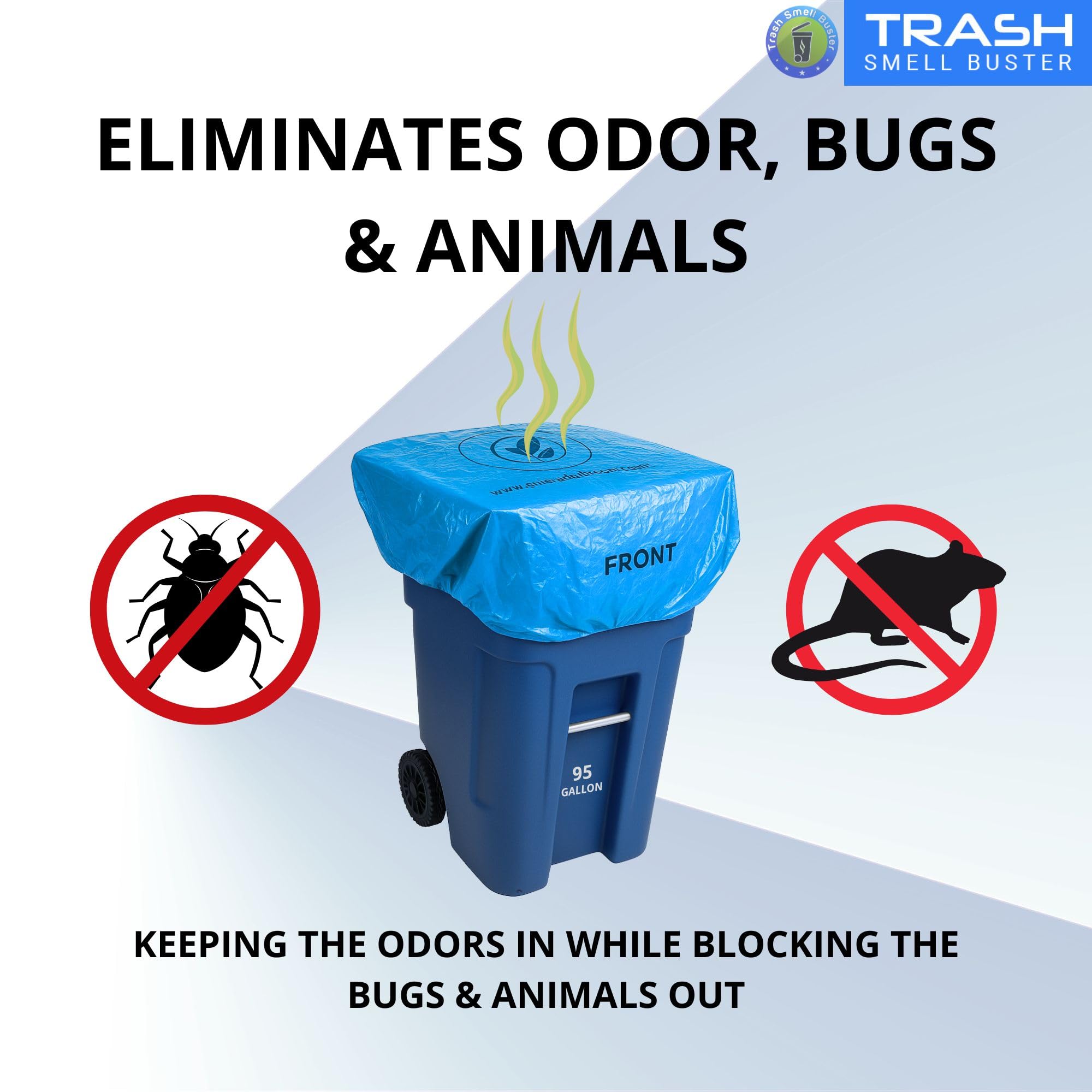 95 Gallon Trash Can Cover