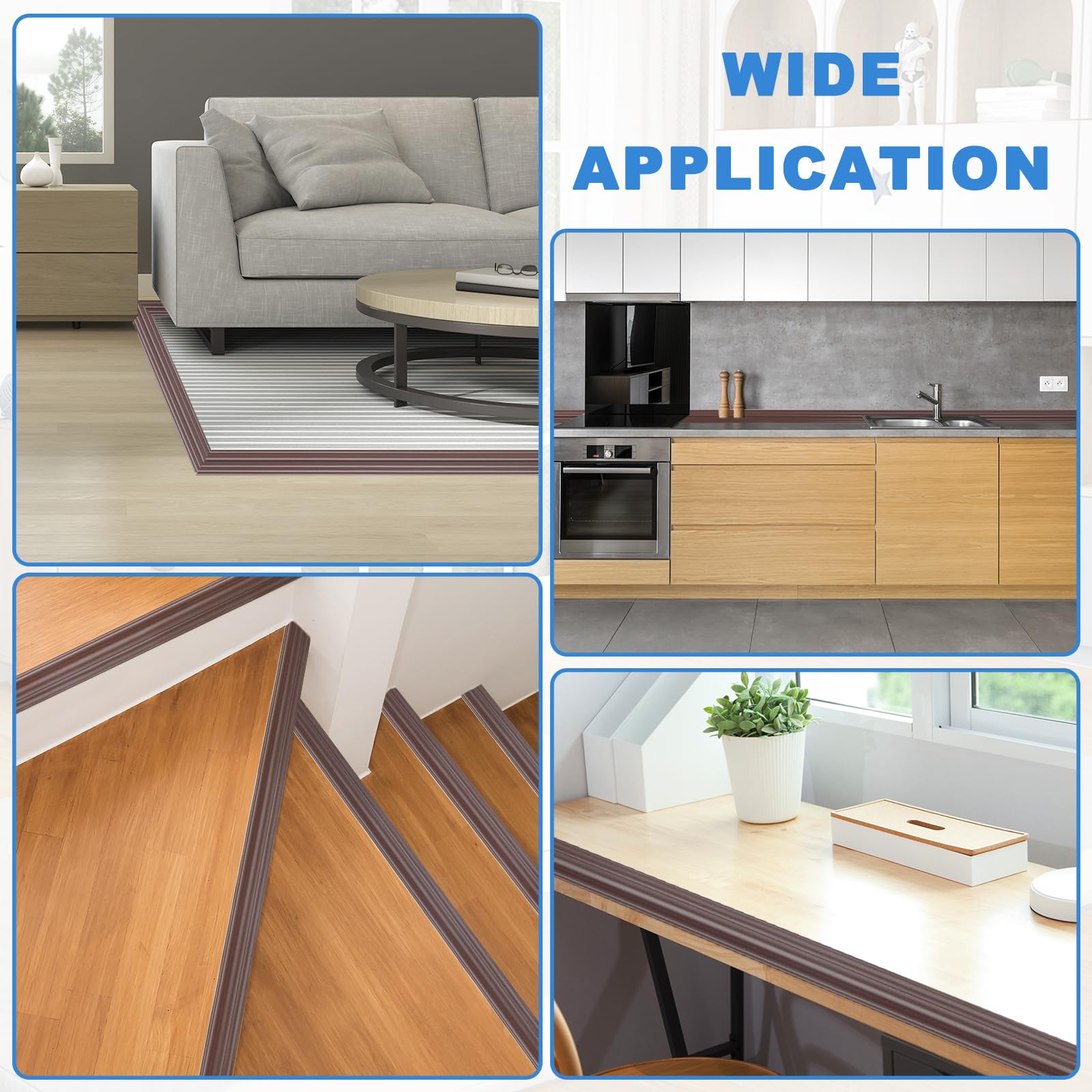 Corner Molding Trim Peel and Stick Wall Corner Protector