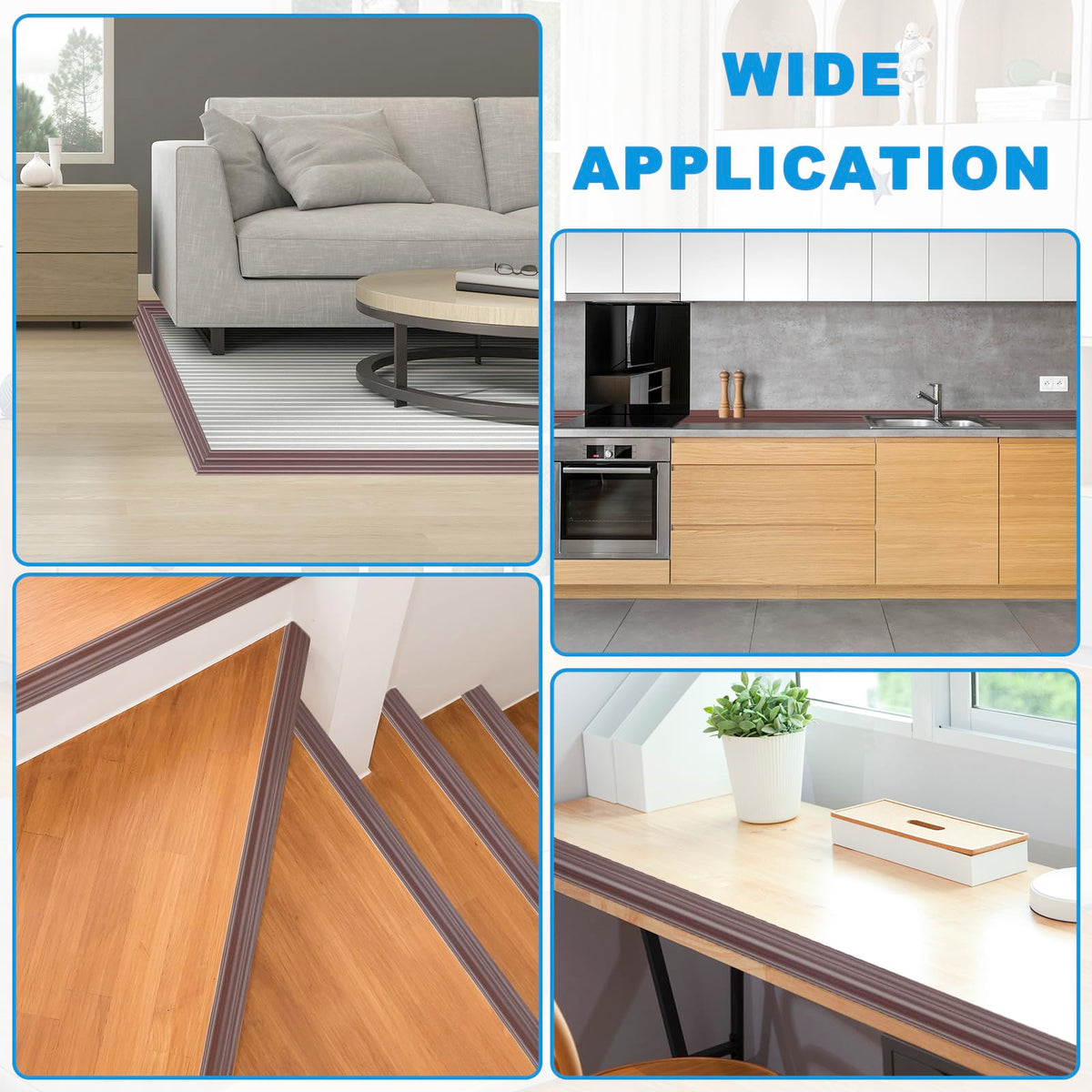 Corner Molding Trim Peel and Stick Wall Corner Protector