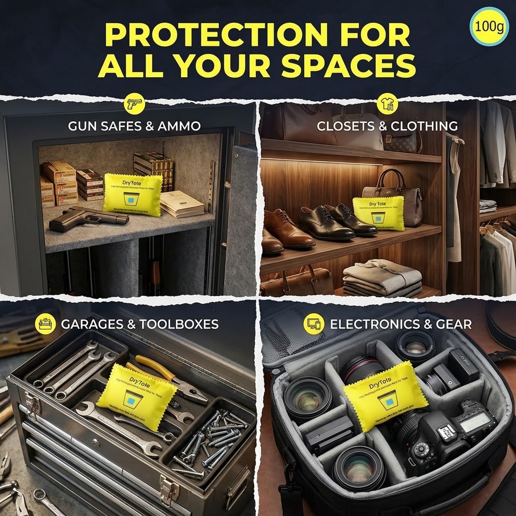 Rechargeable Desiccant Packs (5 Count)