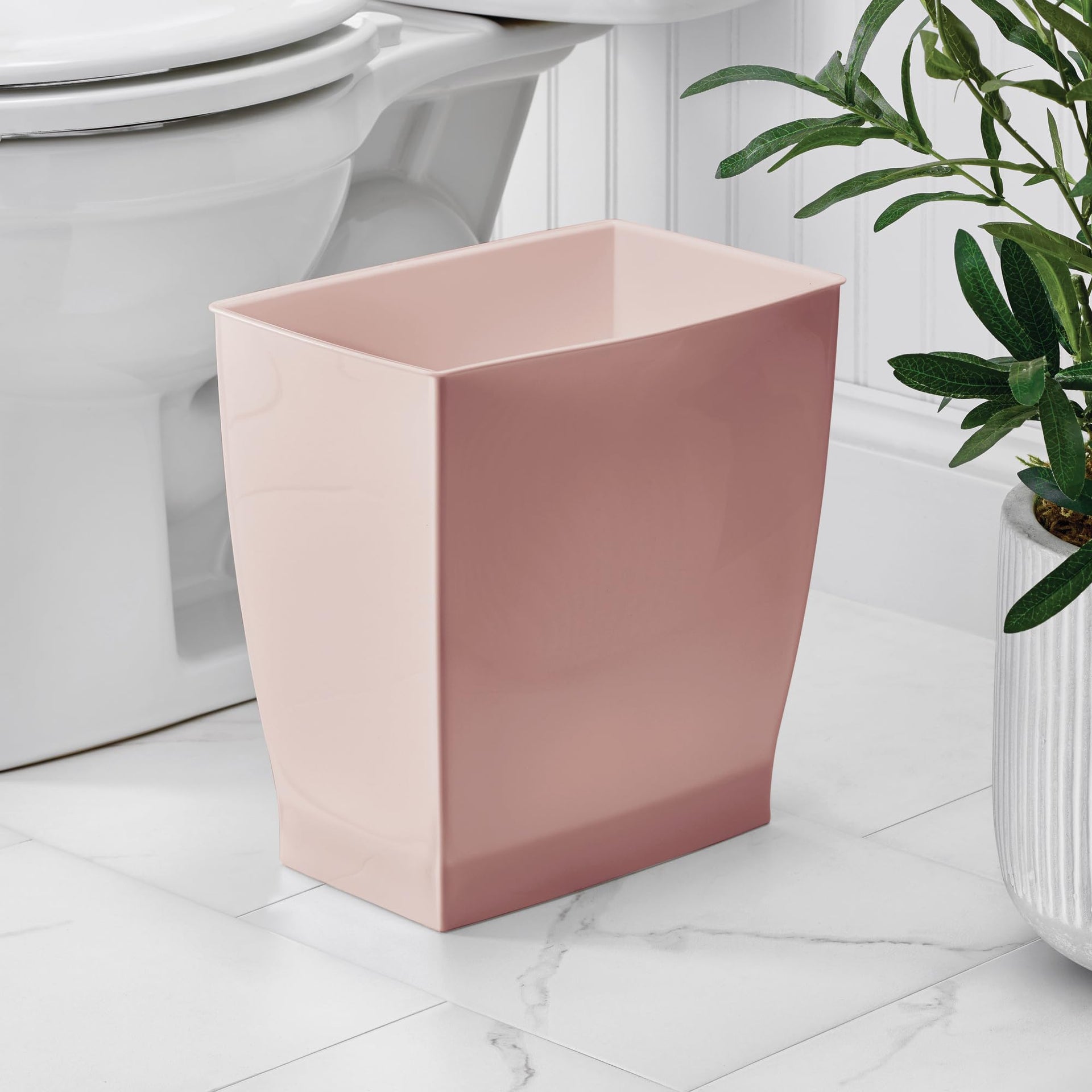 Small Plastic Bathroom Trash Can