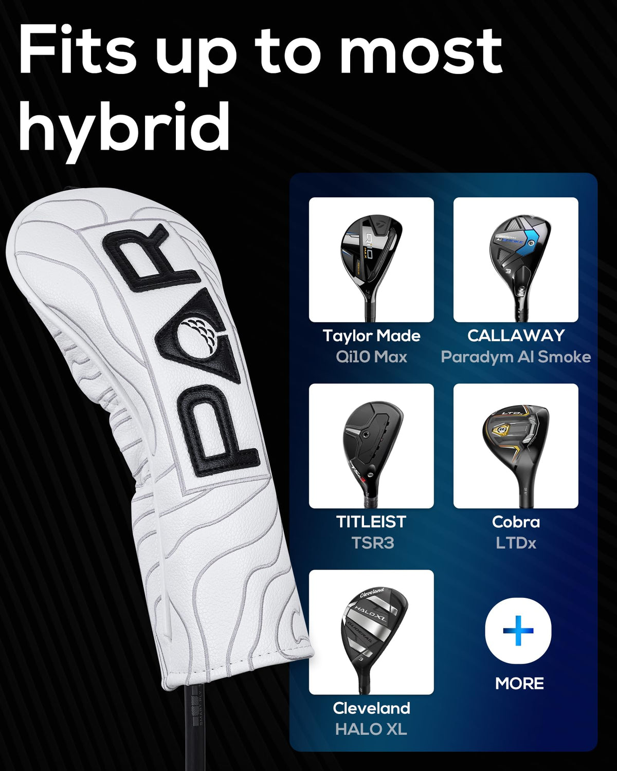 Topographic Edition Golf Club Head Covers