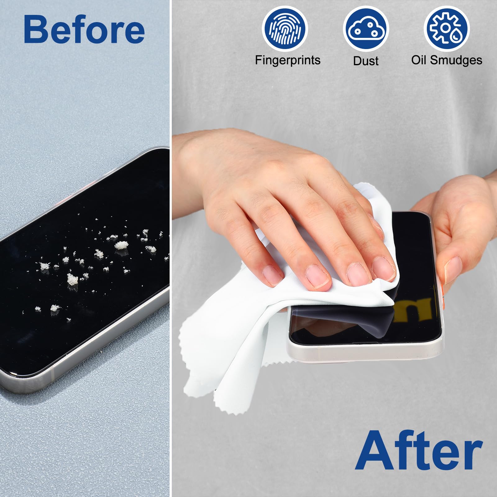12 Pack Microfiber Cleaning Cloth
