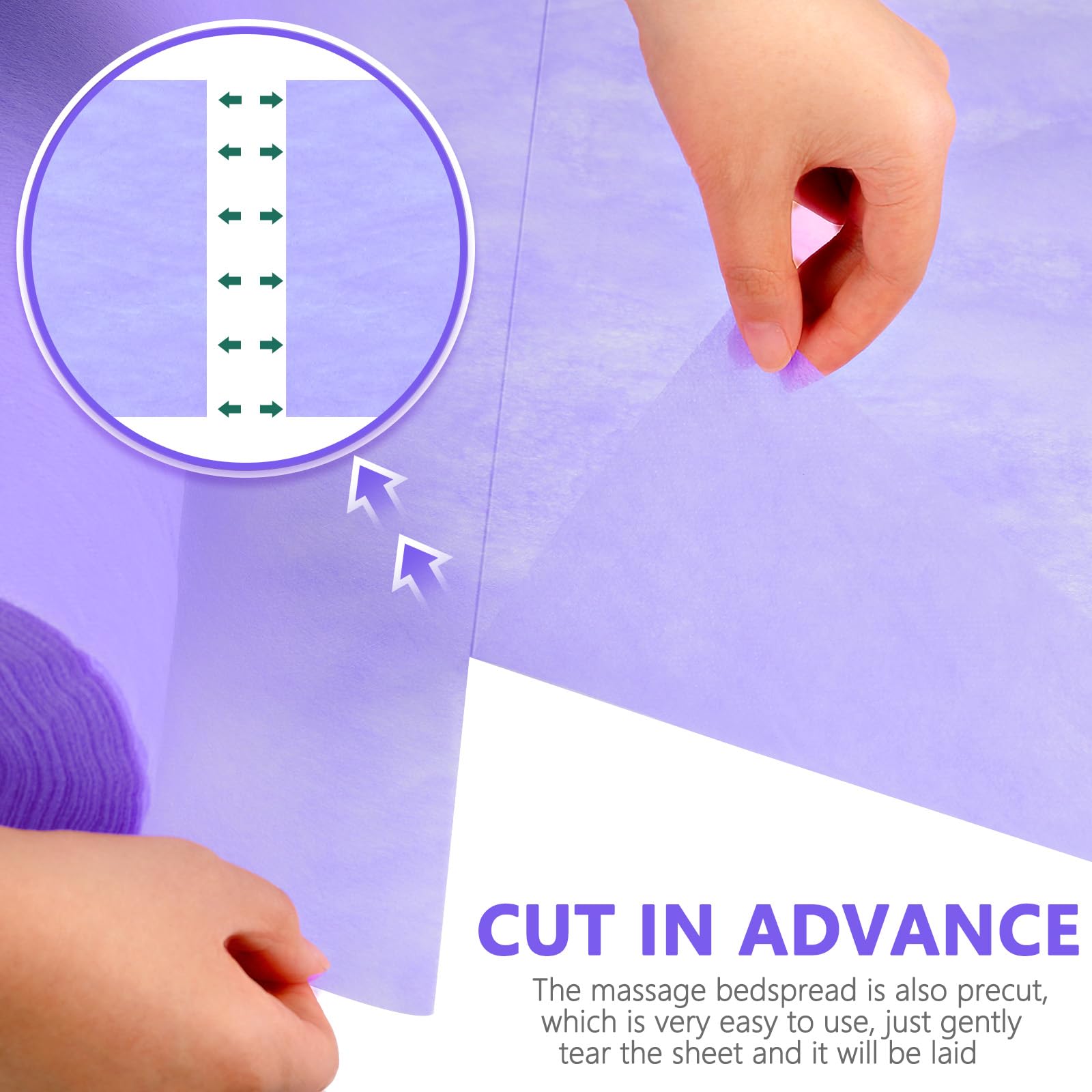 2 Rolls Disposable Massage Table Sheets (2 Count)