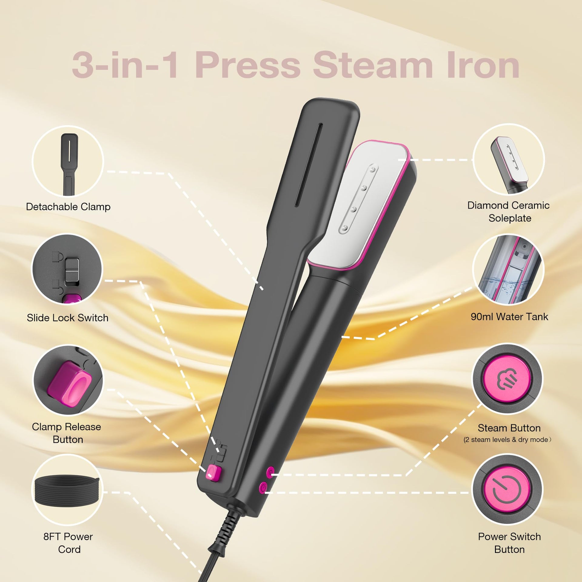 3in1 Travel Iron