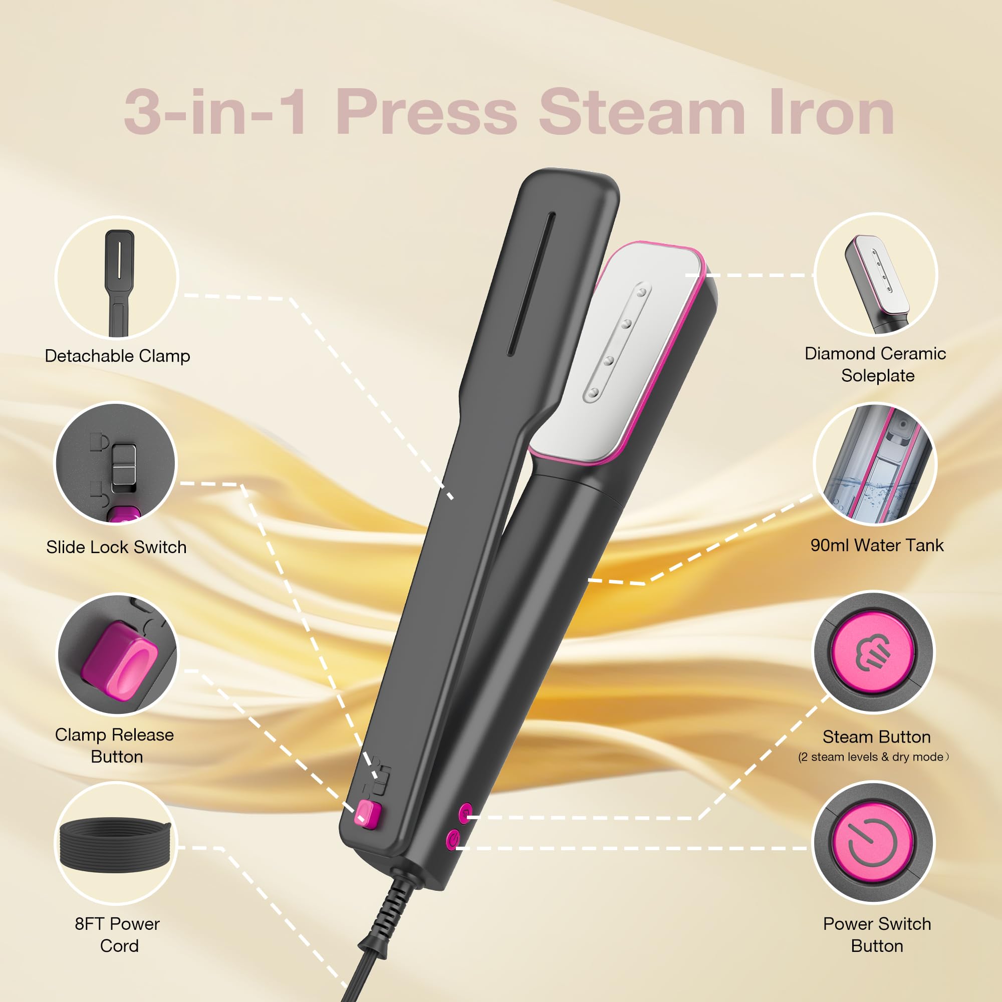 3in1 Travel Iron