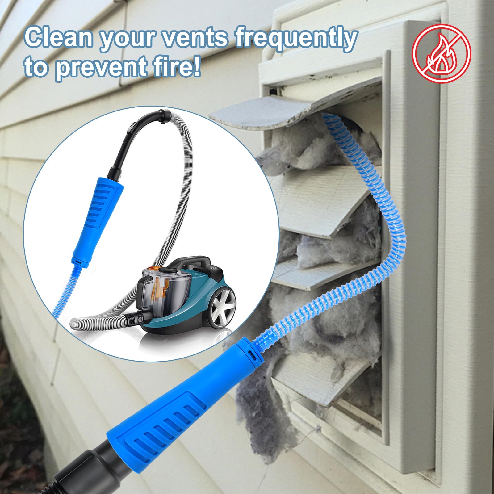 Dryer Cleaner Vent Brush