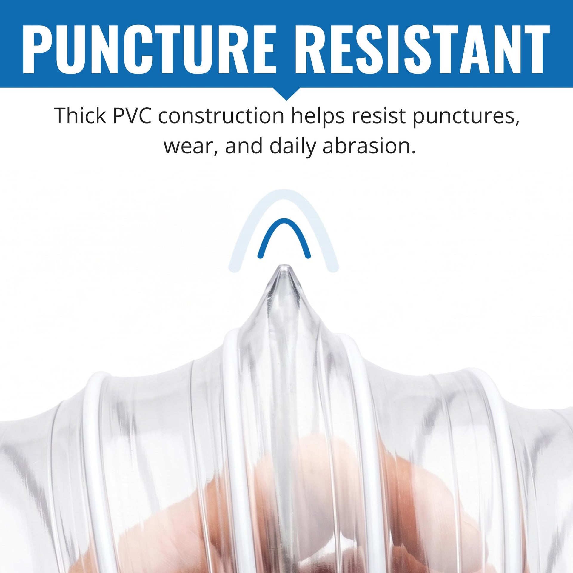 3" x 10' PVC Dust Collection Hose