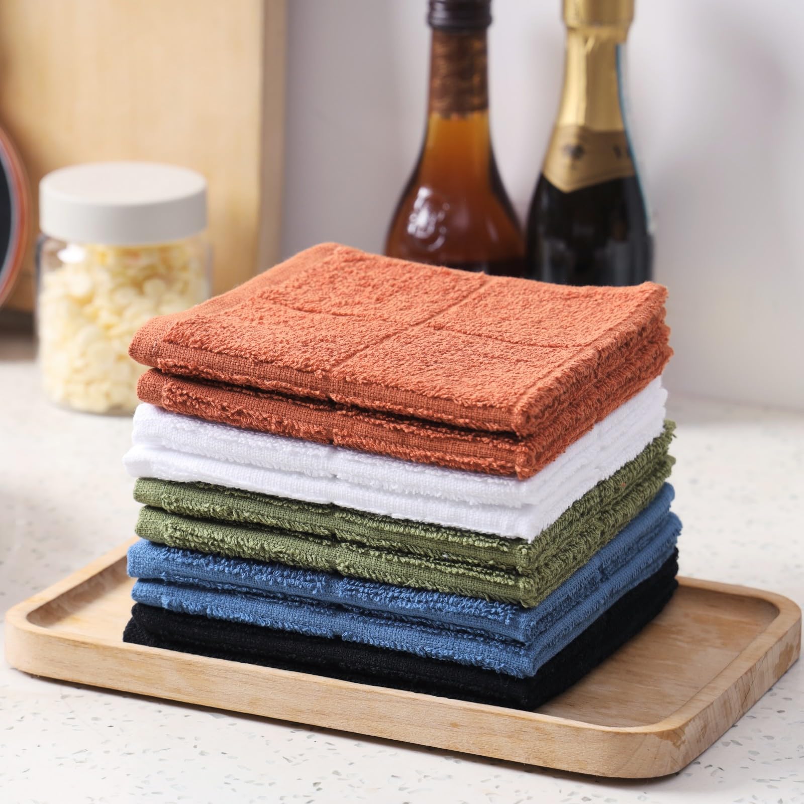 Kitchen Dish Cloths for Washing Dishes (12 Count)