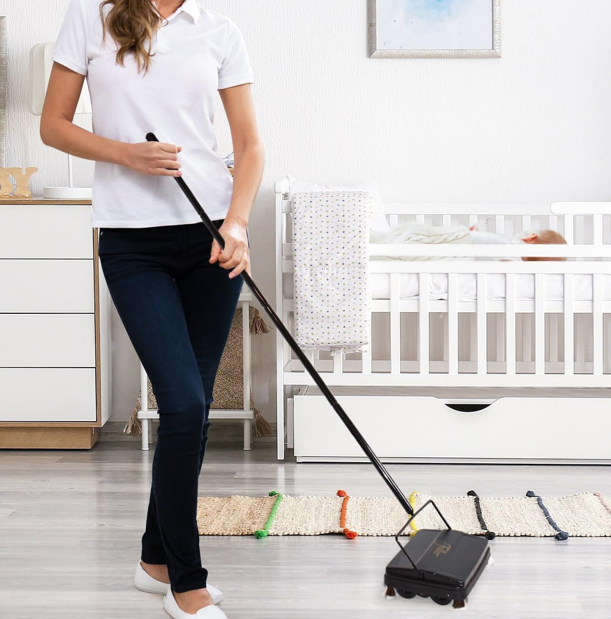 17052 Electrostatic Carpet Sweeper - ModHome Supplies