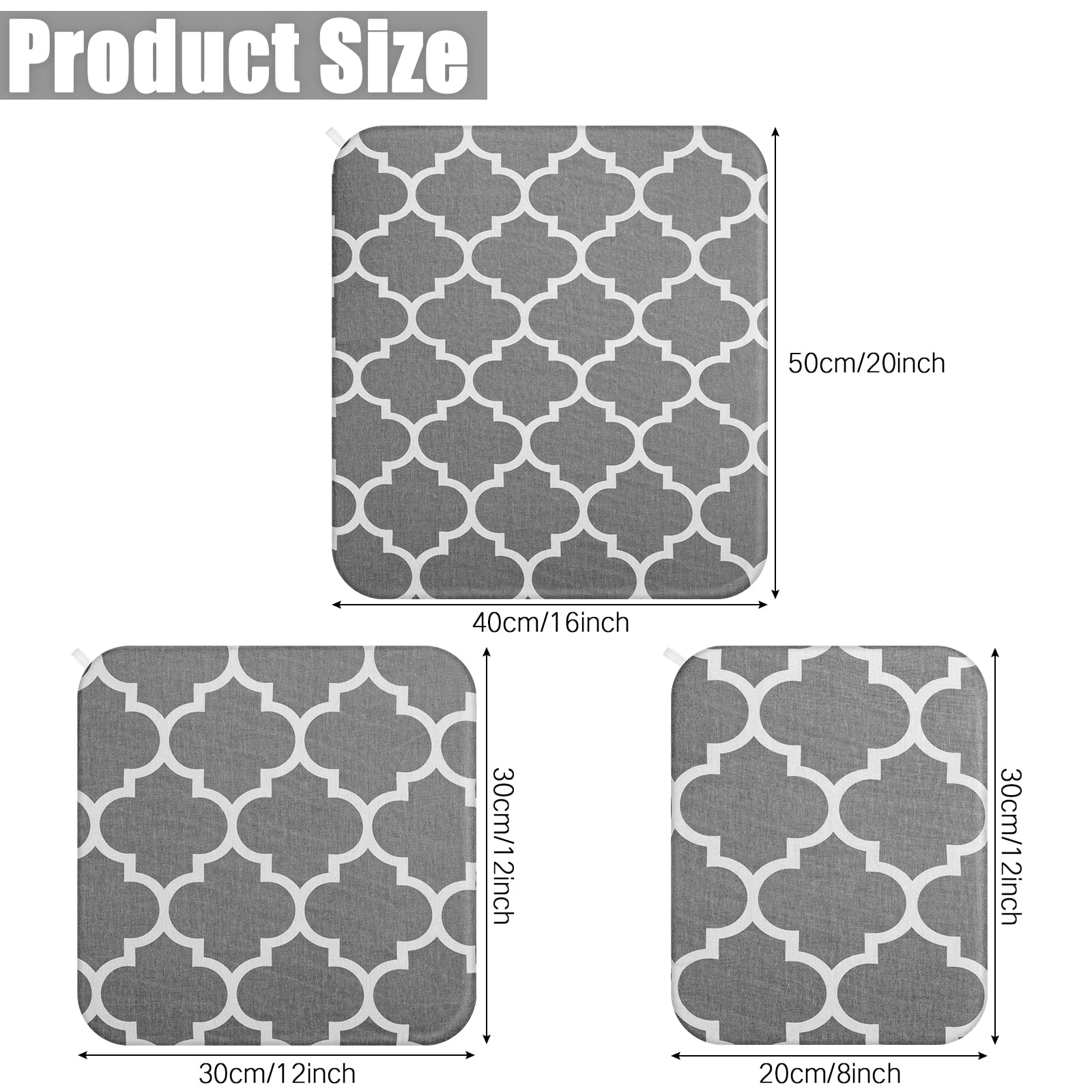 3 Pcs Heat Press Mats Compatible with Easypress 2 (3 Count)