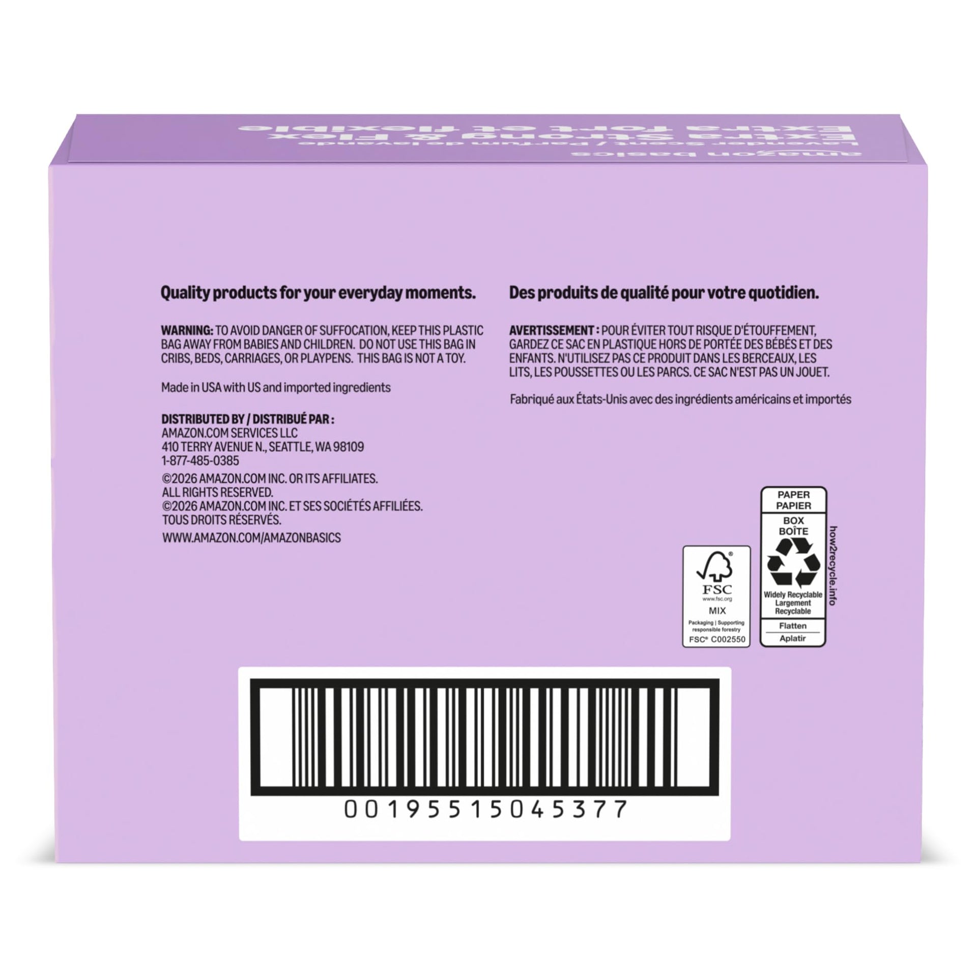 Ultra Force Tall Kitchen Drawstring Trash Bags (80 Count)