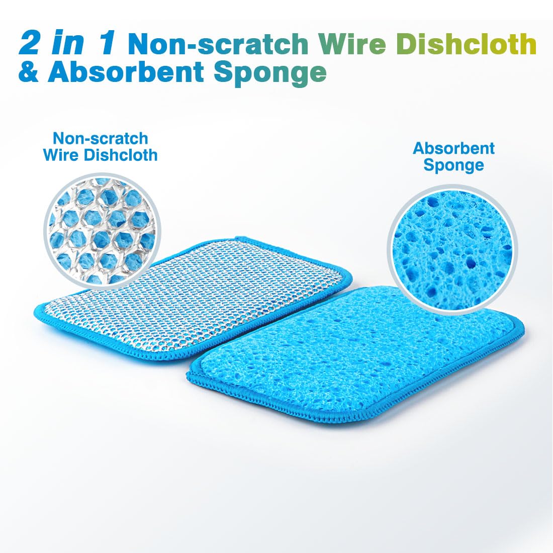 12 Pack Scrub & Wipe Cloths (12 Count)