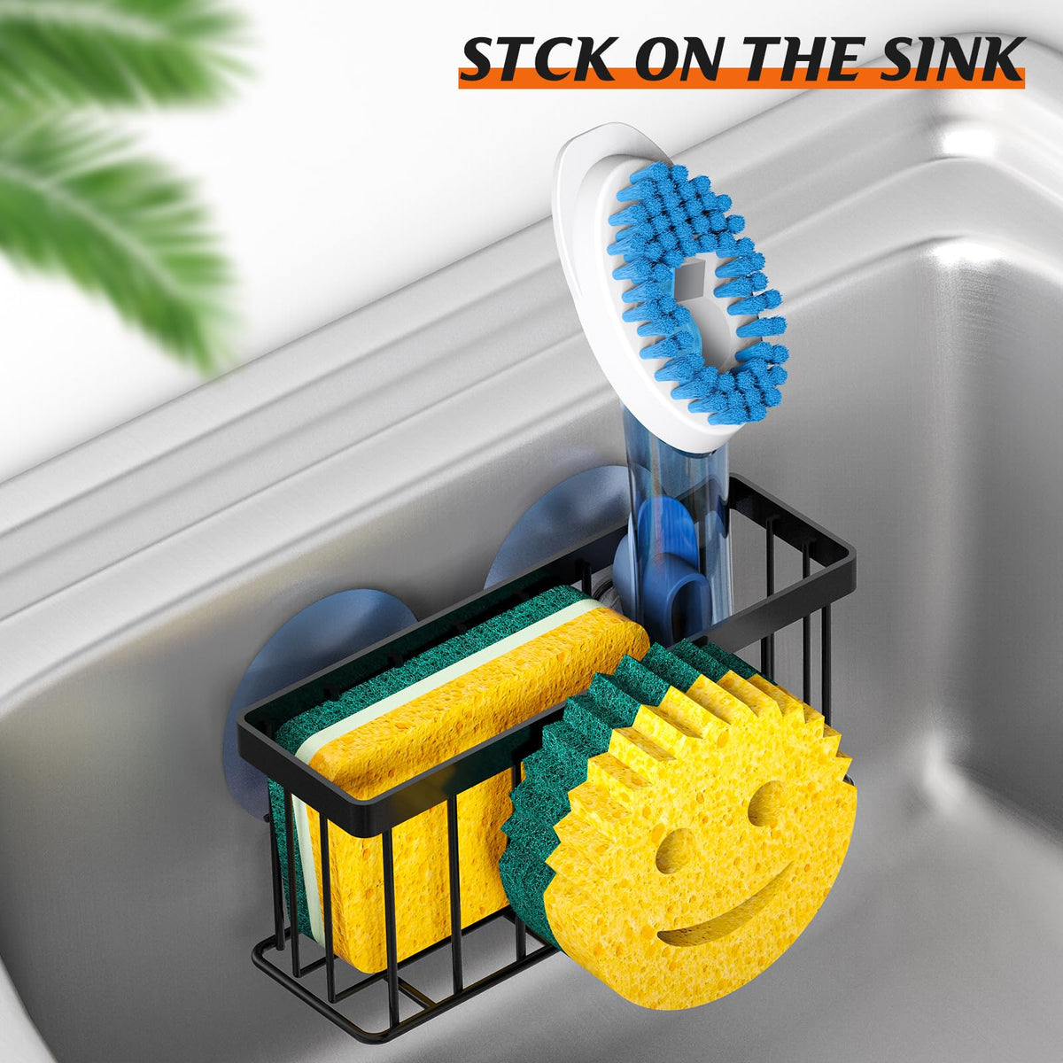 Sponge Holder Smiley Face
