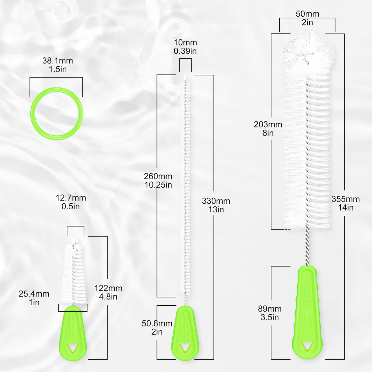 Bottle Brush Cleaner Set of 3 (3 Count)