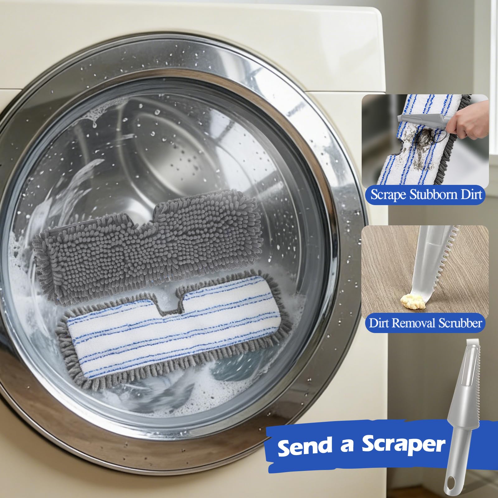 Two Sided Dust Mop for Floor Cleaning - ModHome Supplies