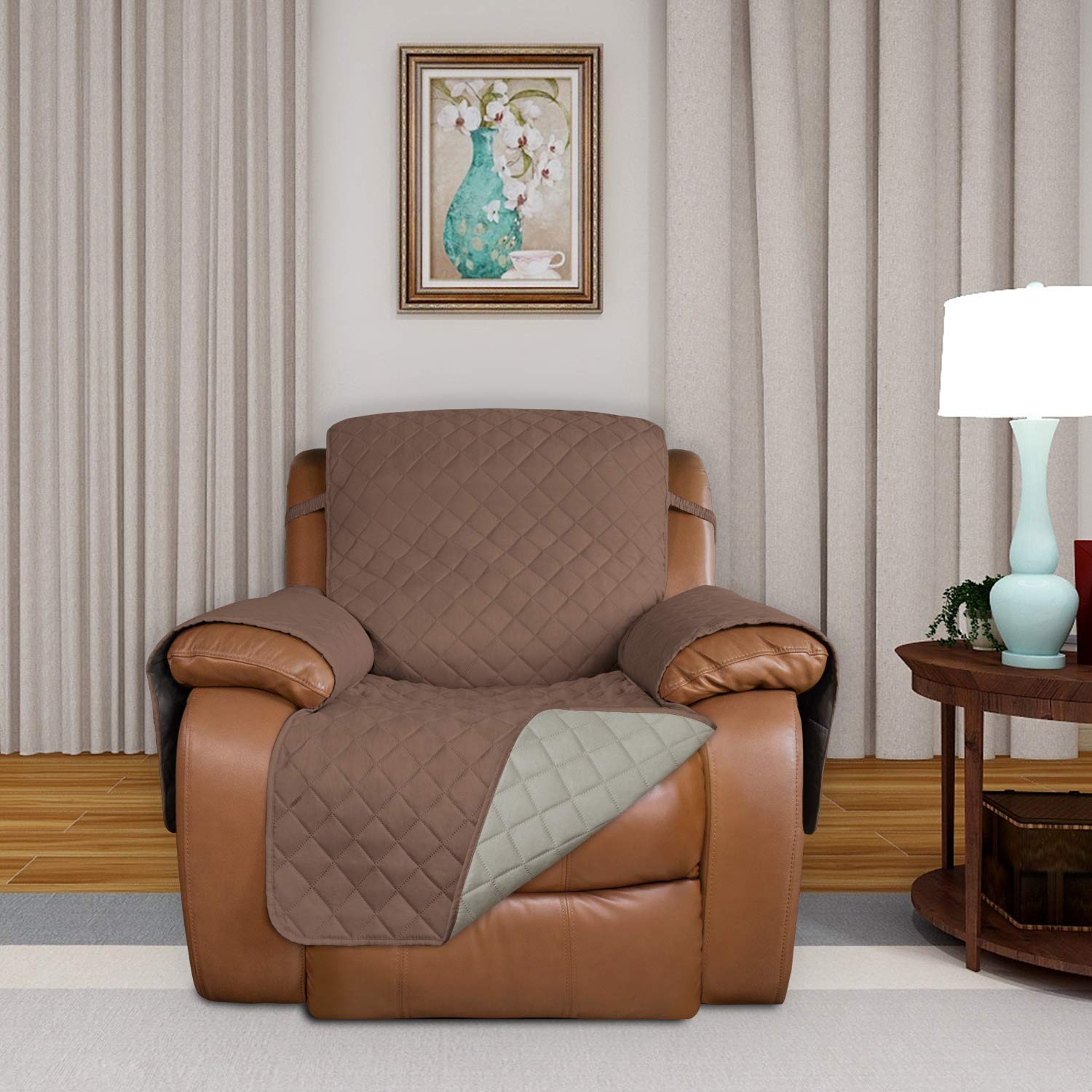 Reversible Recliner Chair Covers Couch Covers for Dogs