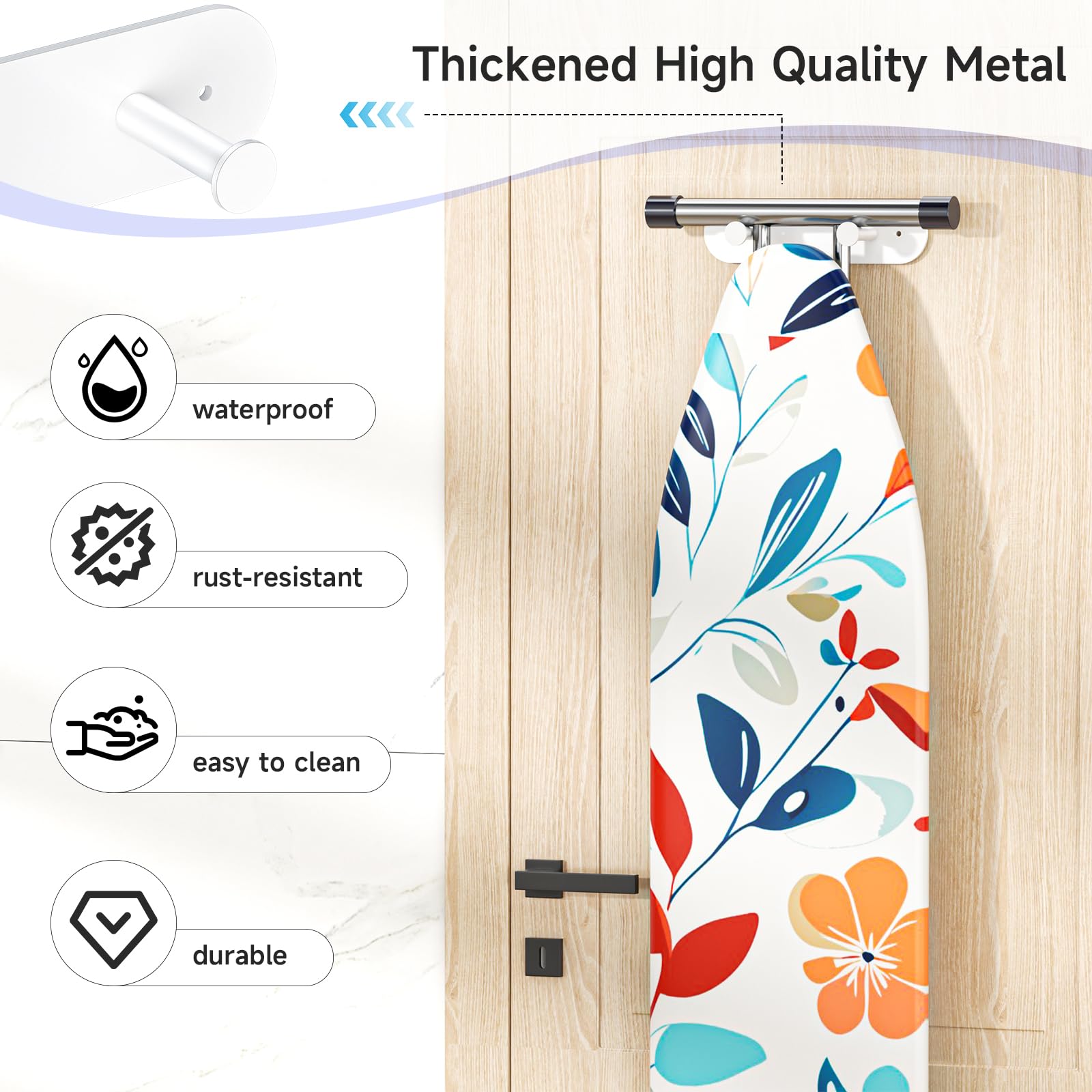 Ironing Board Hanger Wall Mount