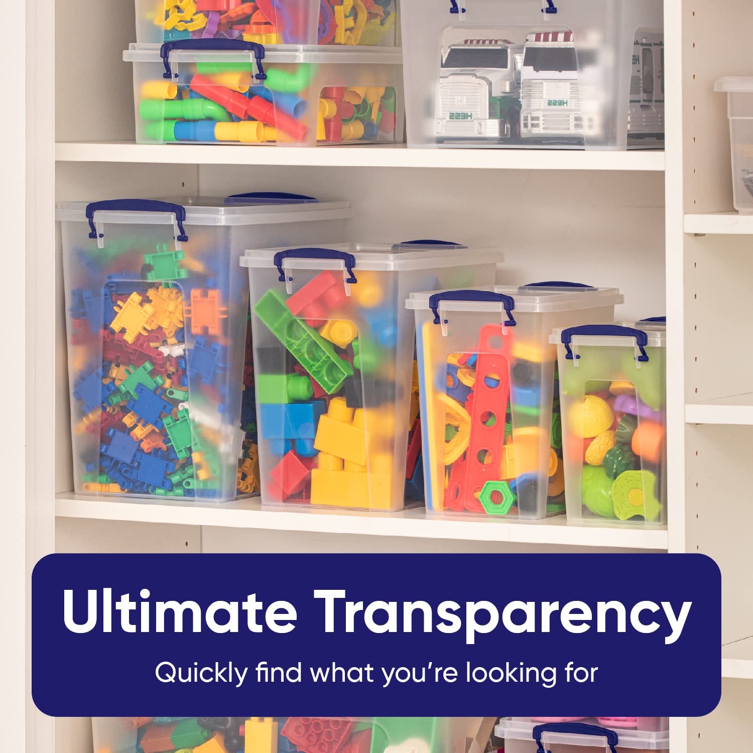 Storage Bins with Lids