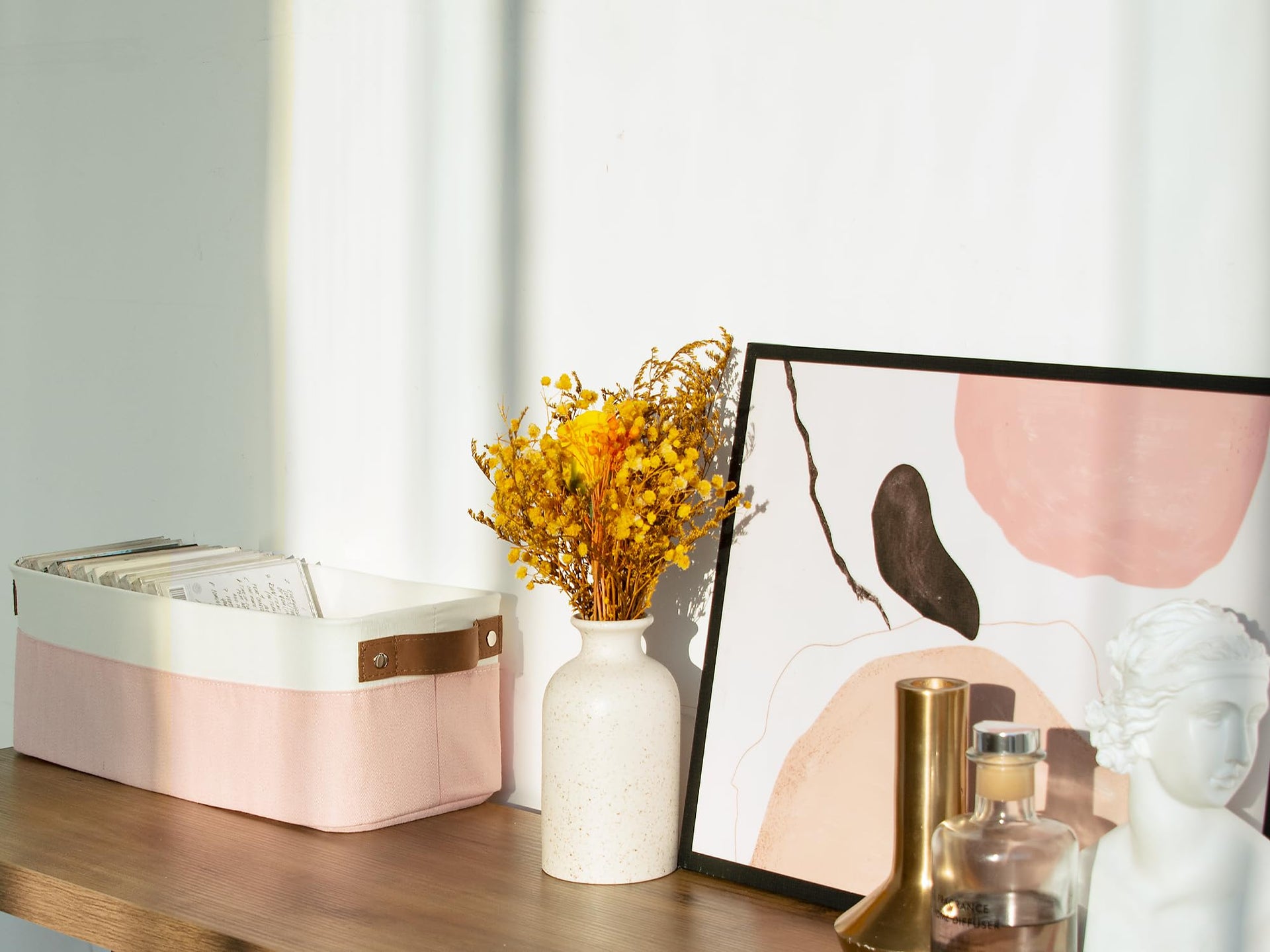 Narrow Fabric Storage Bins (2 Count)