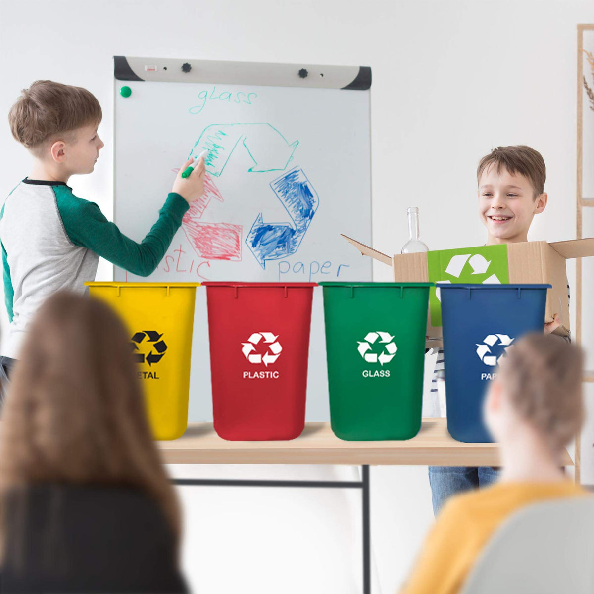 Wastebasket Bin for Recycling