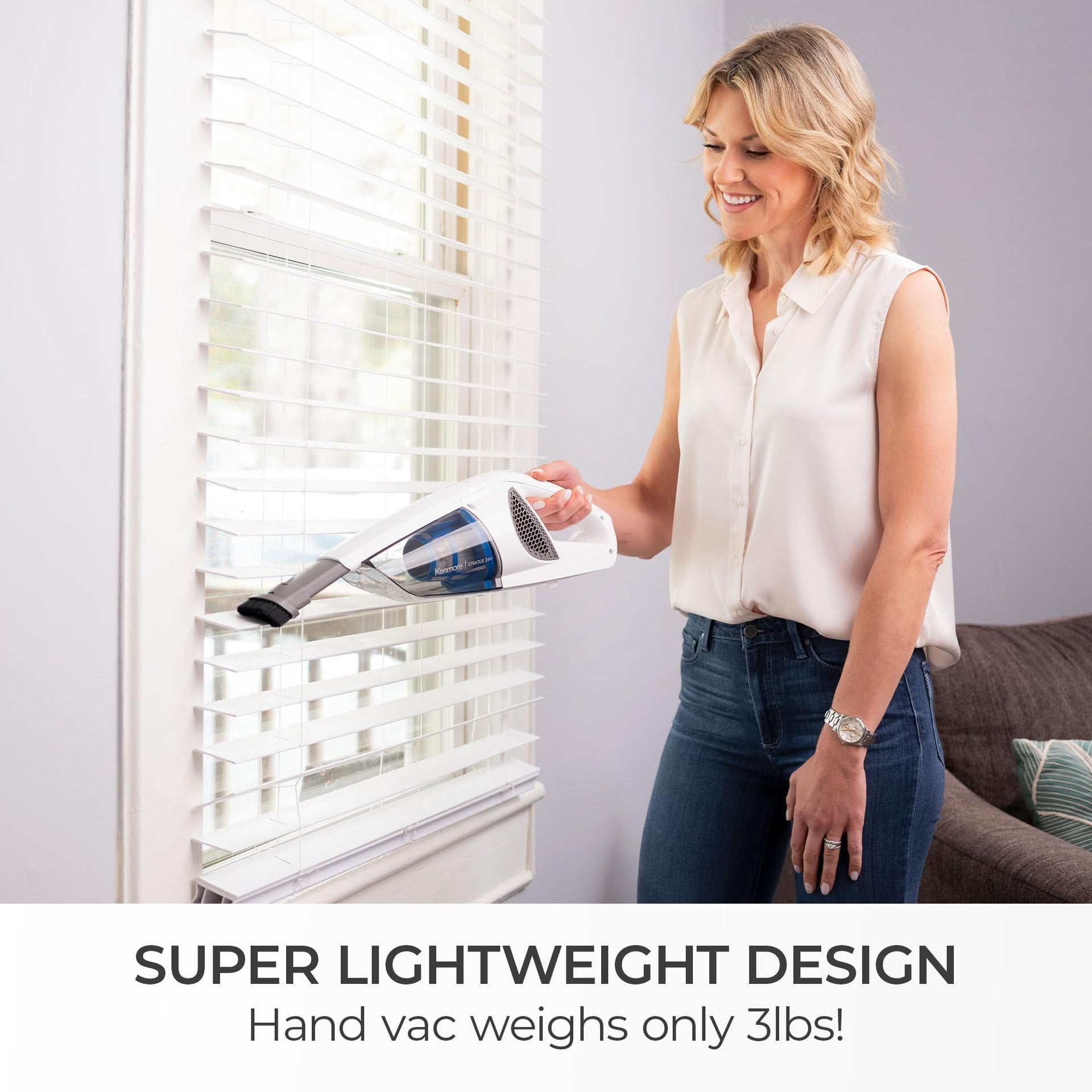 DS1030 Cordless Stick Vacuum Lightweight Cleaner 2
