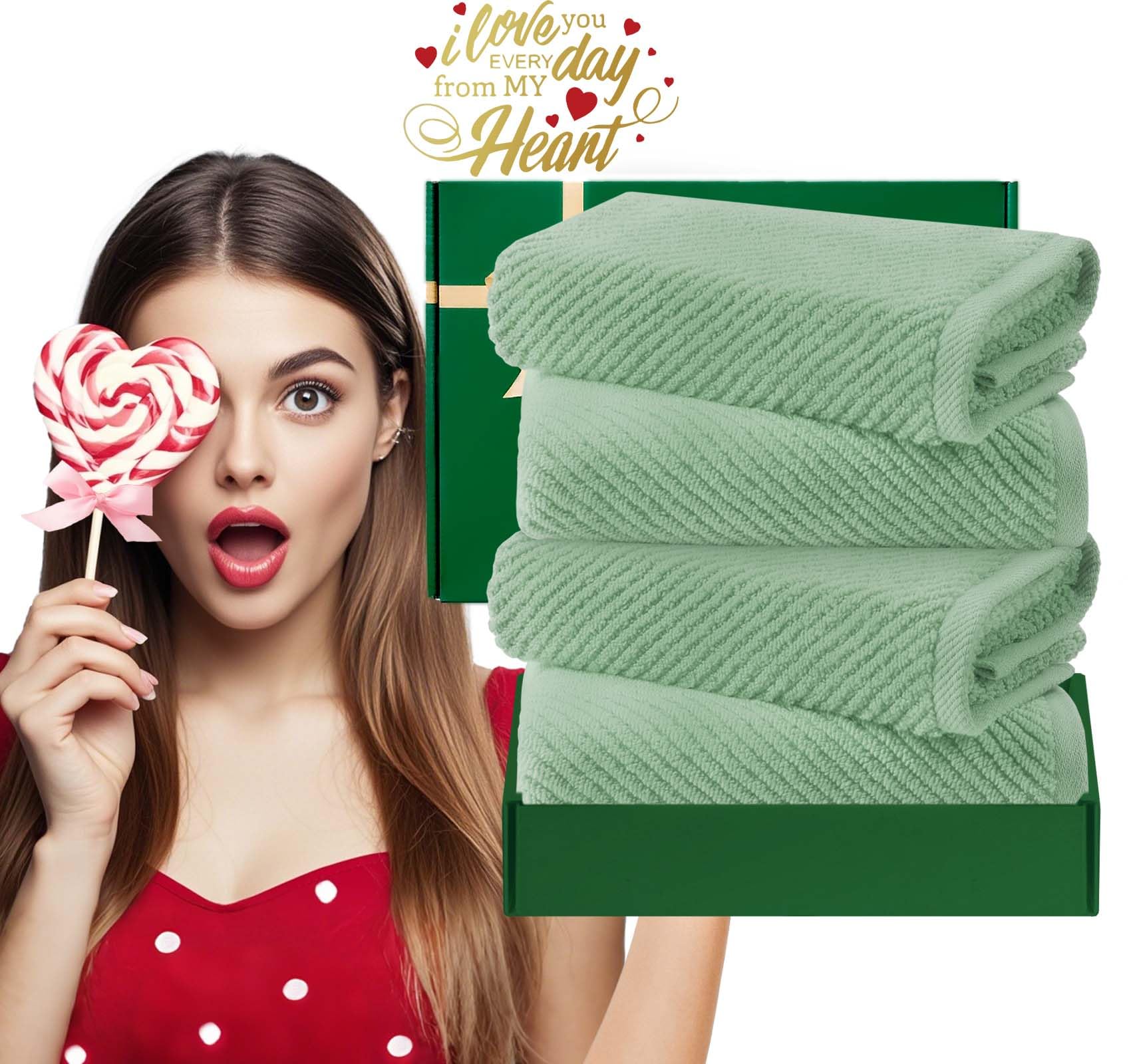 Hand Towels 4PC (4 Count)