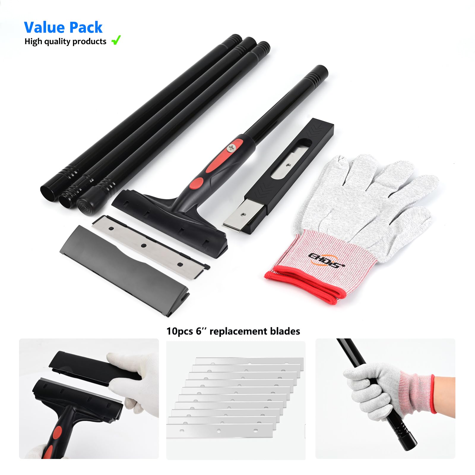 Extenble Razor Blade Scraper
