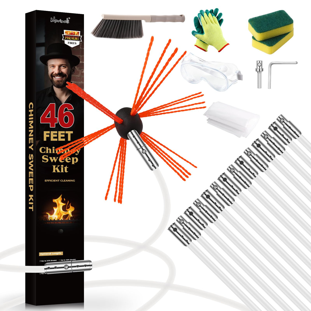 Chimney Sweep Kit (14 Count)
