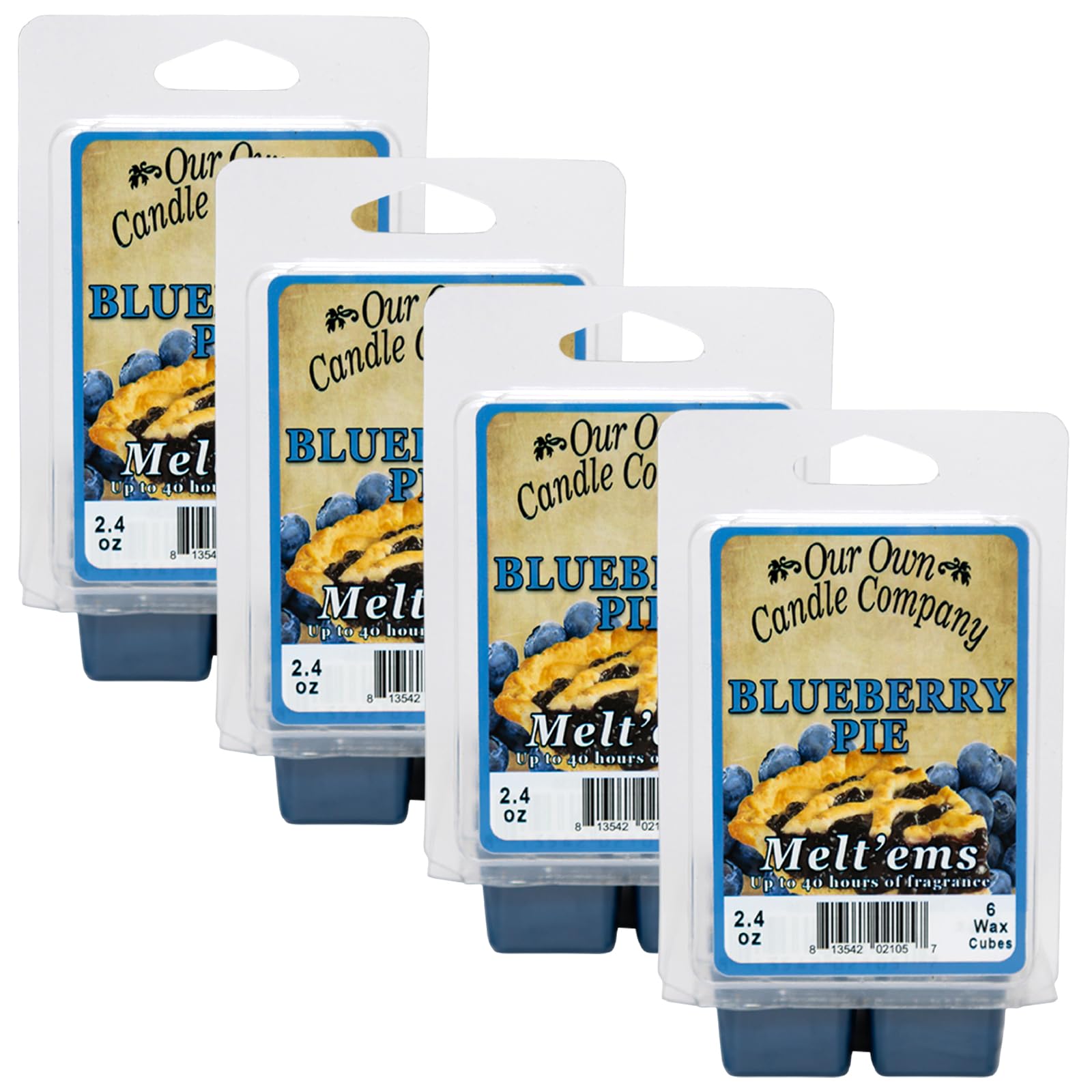 Blueberry Pie Scented Wax Melts (9.6 Ounce)