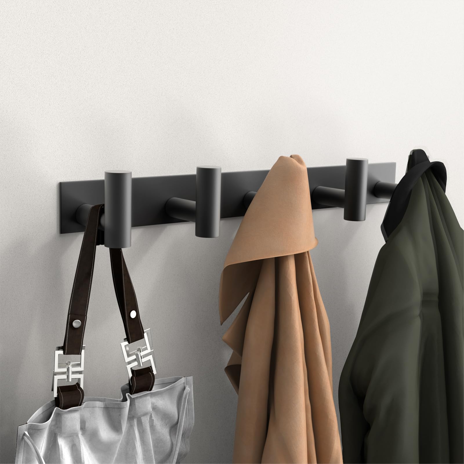 5 T Shaped Wall Hooks