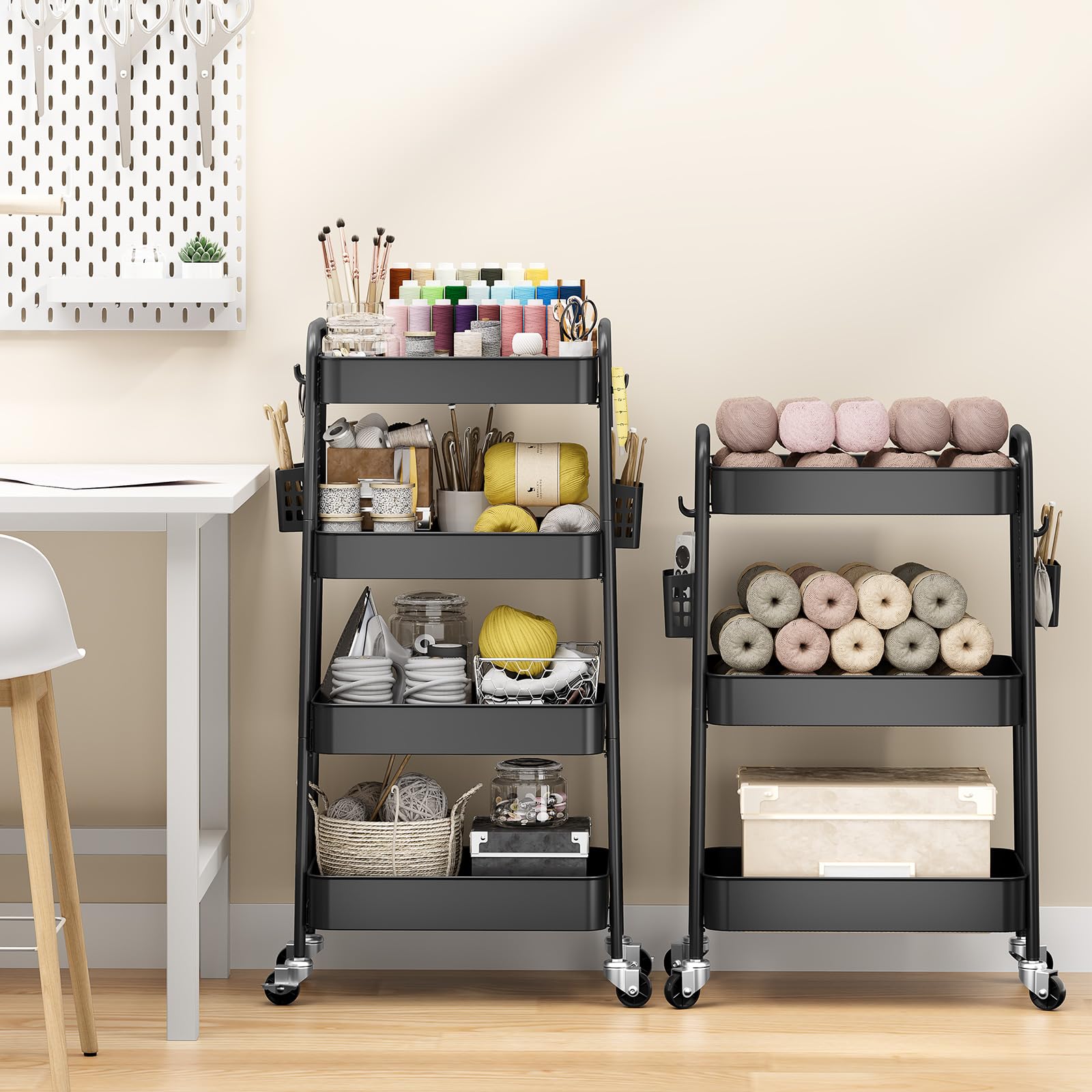 4 Tier Rolling Cart