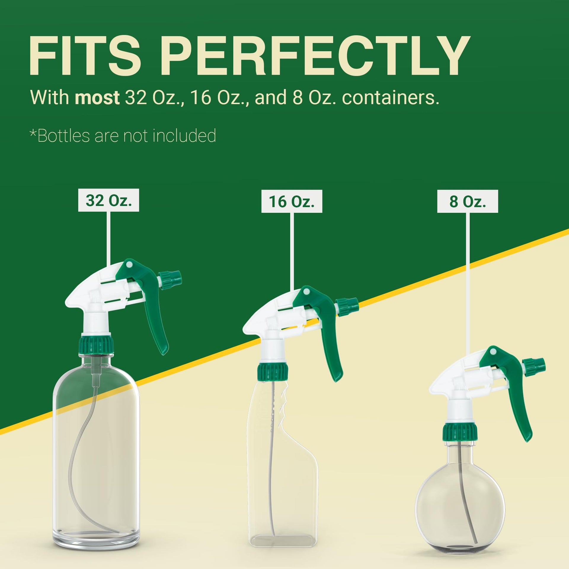 Spray Bottle Nozzle Replacement Tops (24 Count)