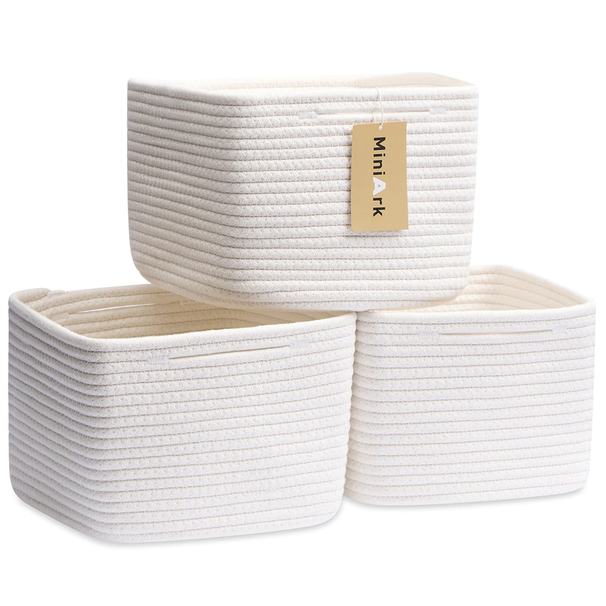 Small Organizing Baskets for Cubes Shelf (3 Count)