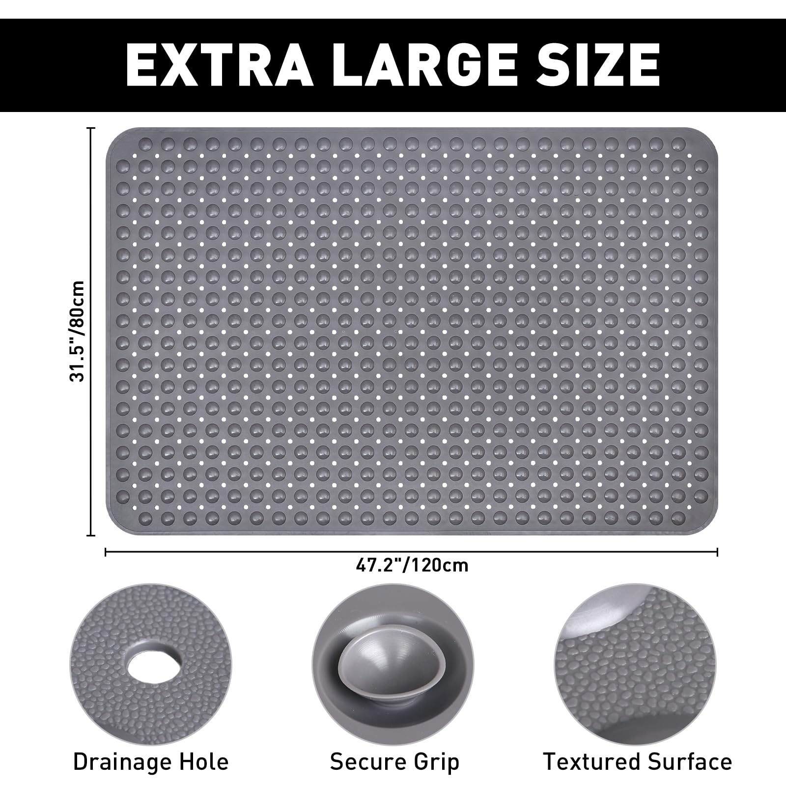 Shower Mat Non Slip