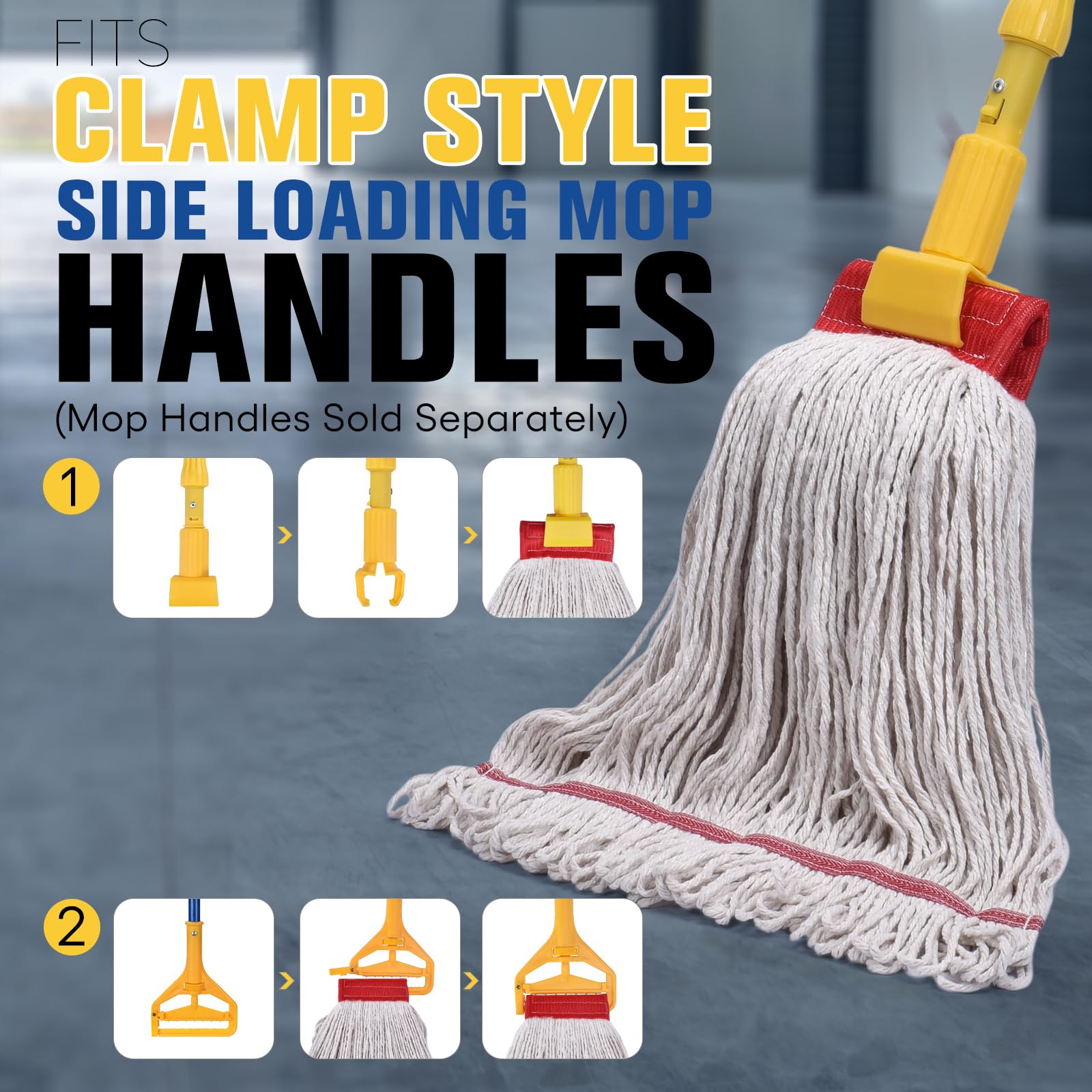 Matthew Cleaning Commercial Mop Head Replacement