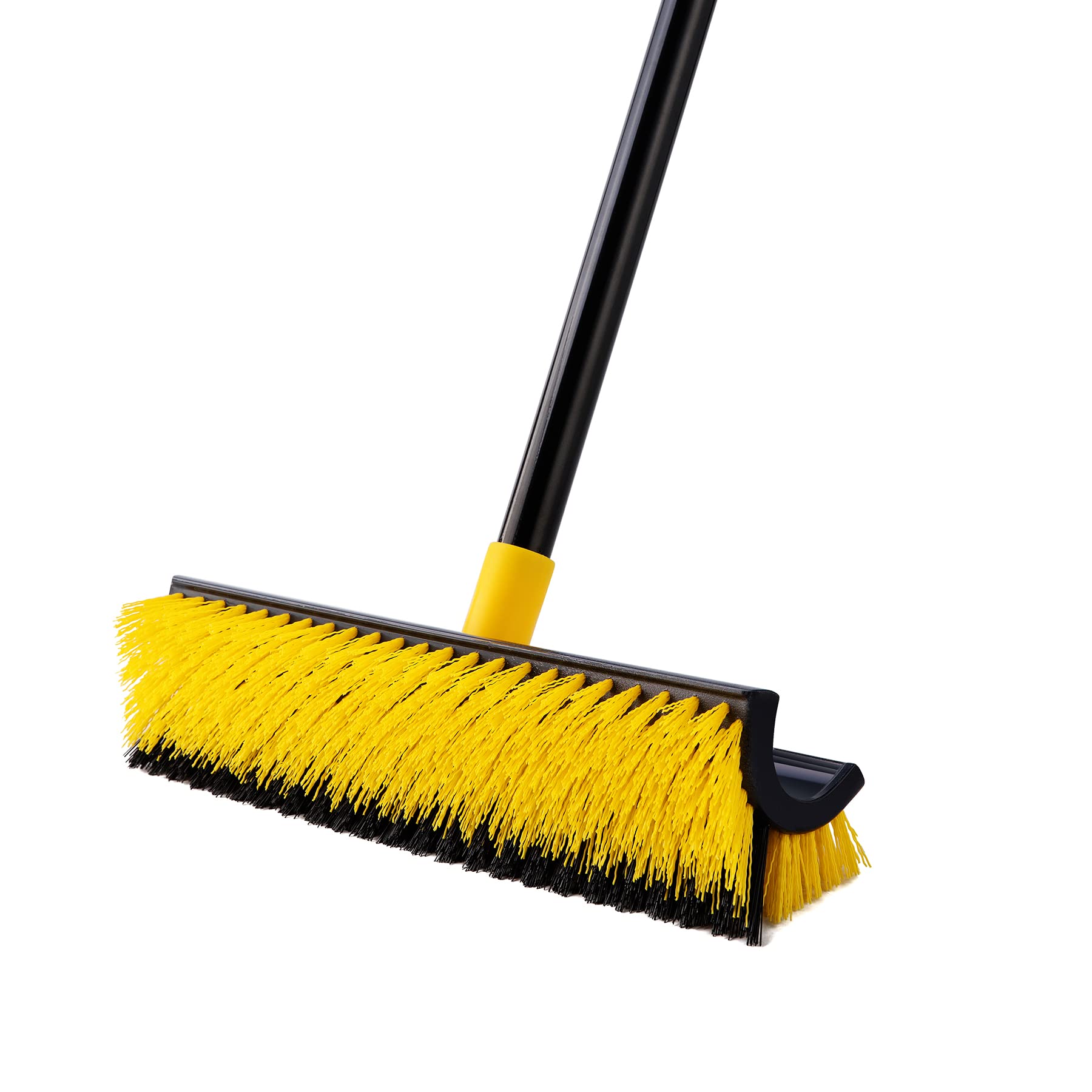 Double Sided Floor Scrub Brush Triangle Brush Heavy Duty 65.5"