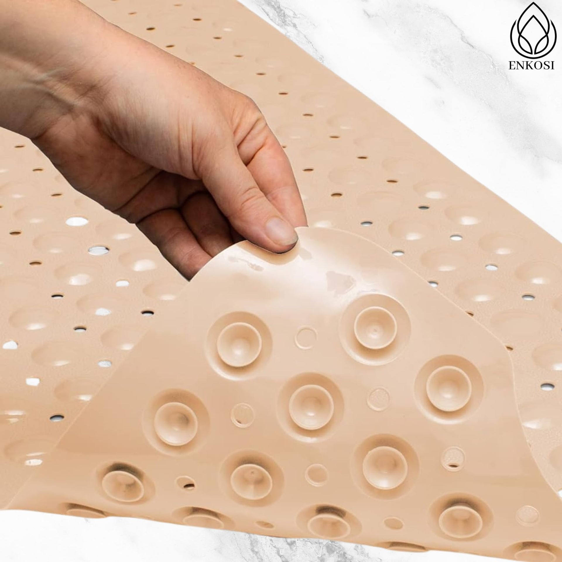Non Slip Bath & Shower Mat 40x16 Extra Long