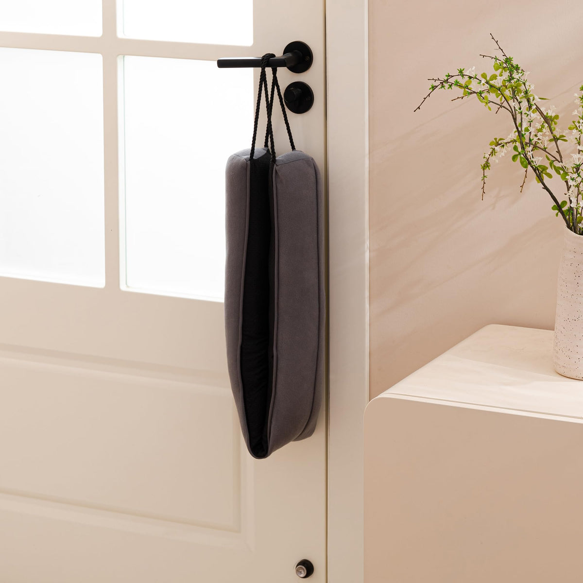 36" Door Draft Stopper with Removable Cover (2 Count)