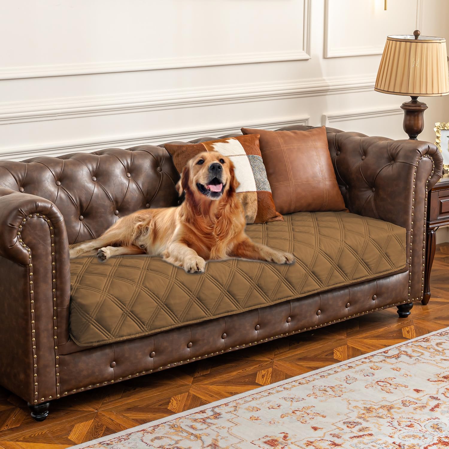 Waterproof Dog Bed Cover Pet Blanket with Anti