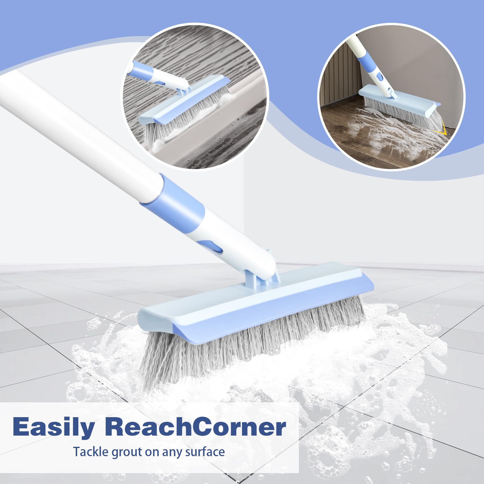 Floor Scrub Brush and V
