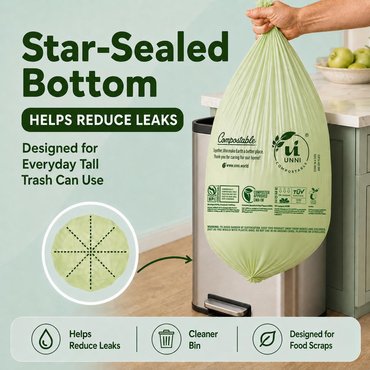 20 23 Gallon Compostable Bags (30 Count)